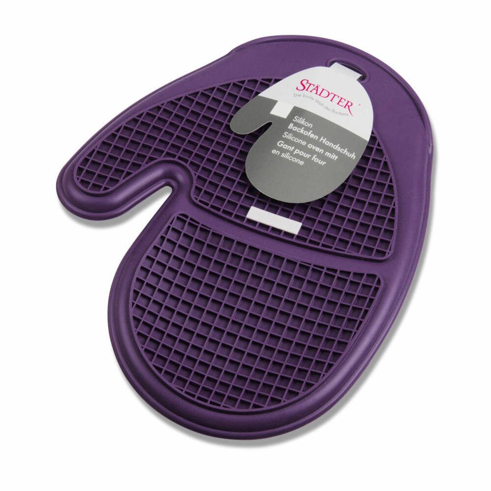 STÄDTER Topfhandschuhe Aubergine