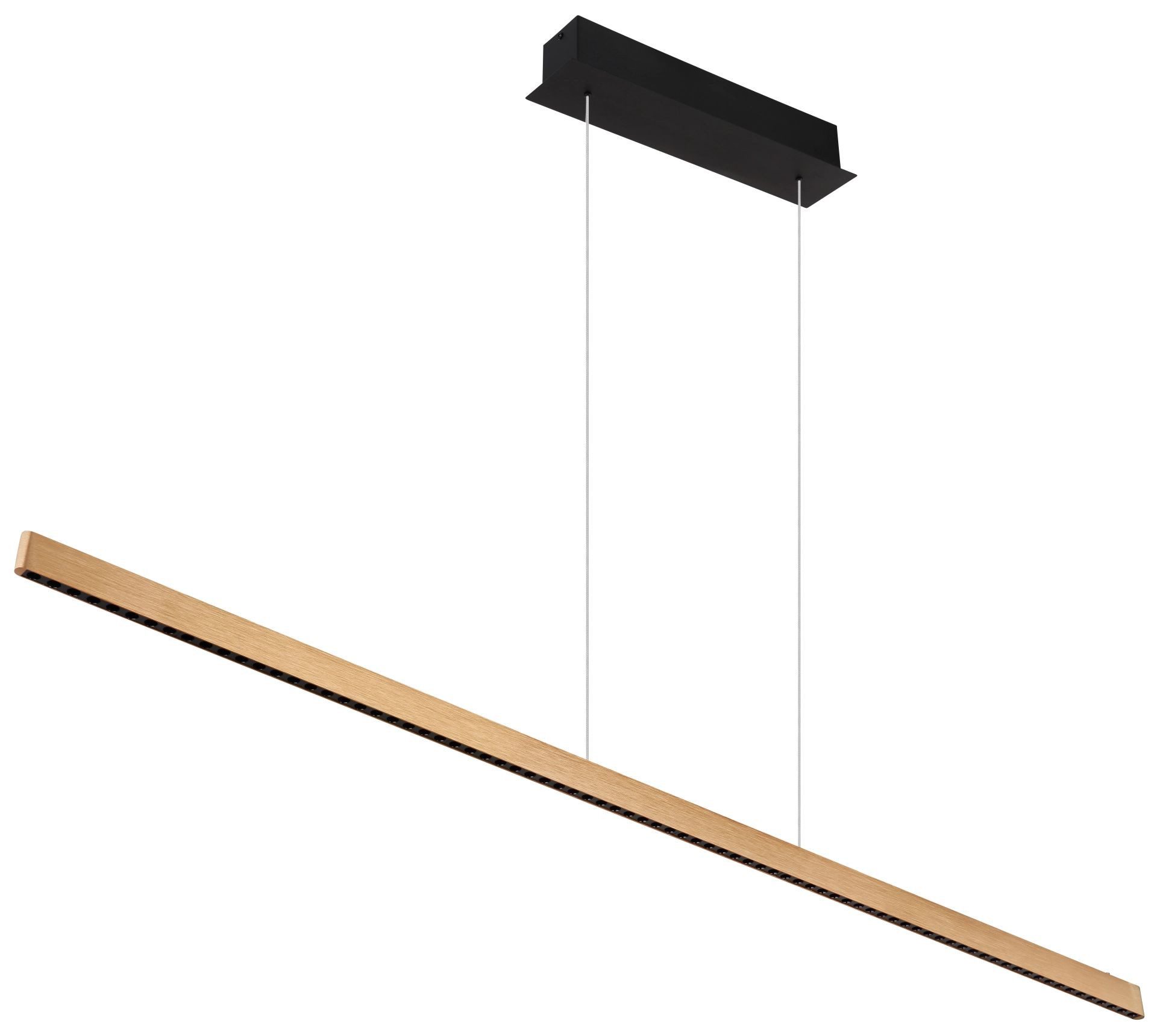 GLOBO LIGHTING LED-Hängeleuchte DENTSY, Memoryfunktion, LED fest integriert, Warmweiß, Höhenverstellbar, Stufenloser Touchdimmer, Touch Ein/Aus, Esszimmer