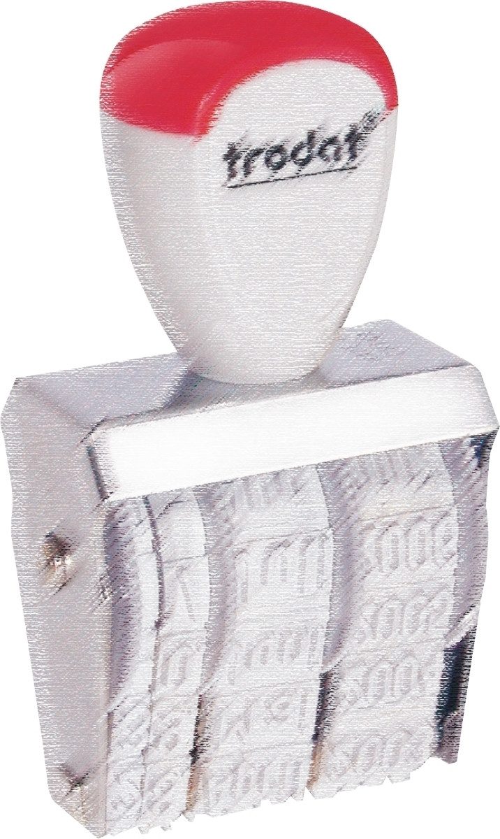 TRODAT Stempel Datumbänderstempel Classic 1020 5mm Monate in Buchstaben