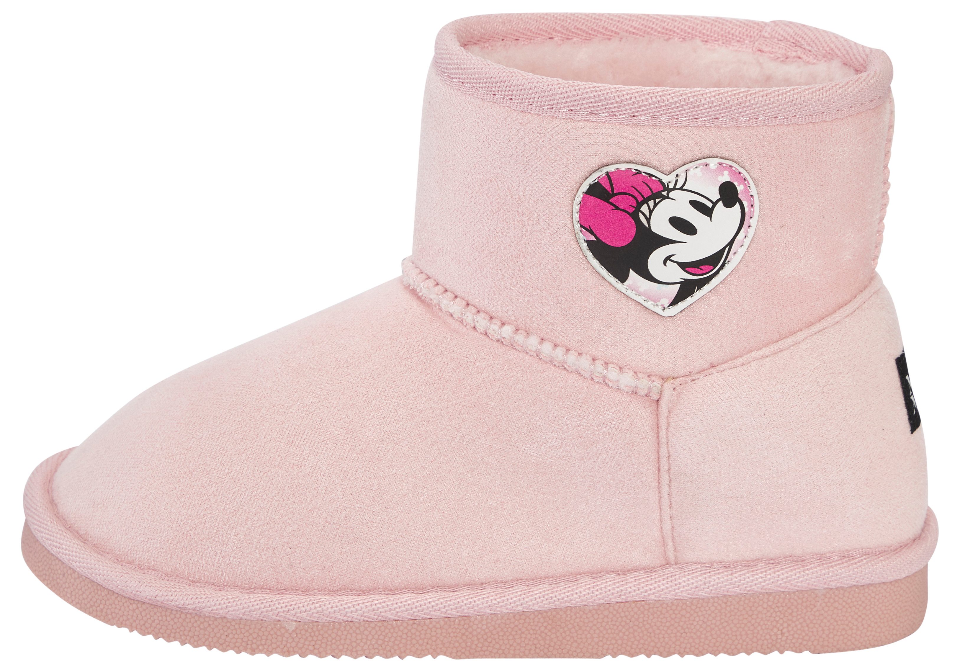 Disney MINNIE Schlupfboots Winterschuhe, Winterboots, Snowboots, Schlupfstiefel, gefüttert
