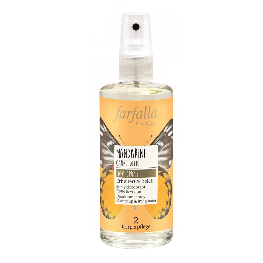 Farfalla Essentials AG Deo-Spray Mandarine - Deo Spray 100ml