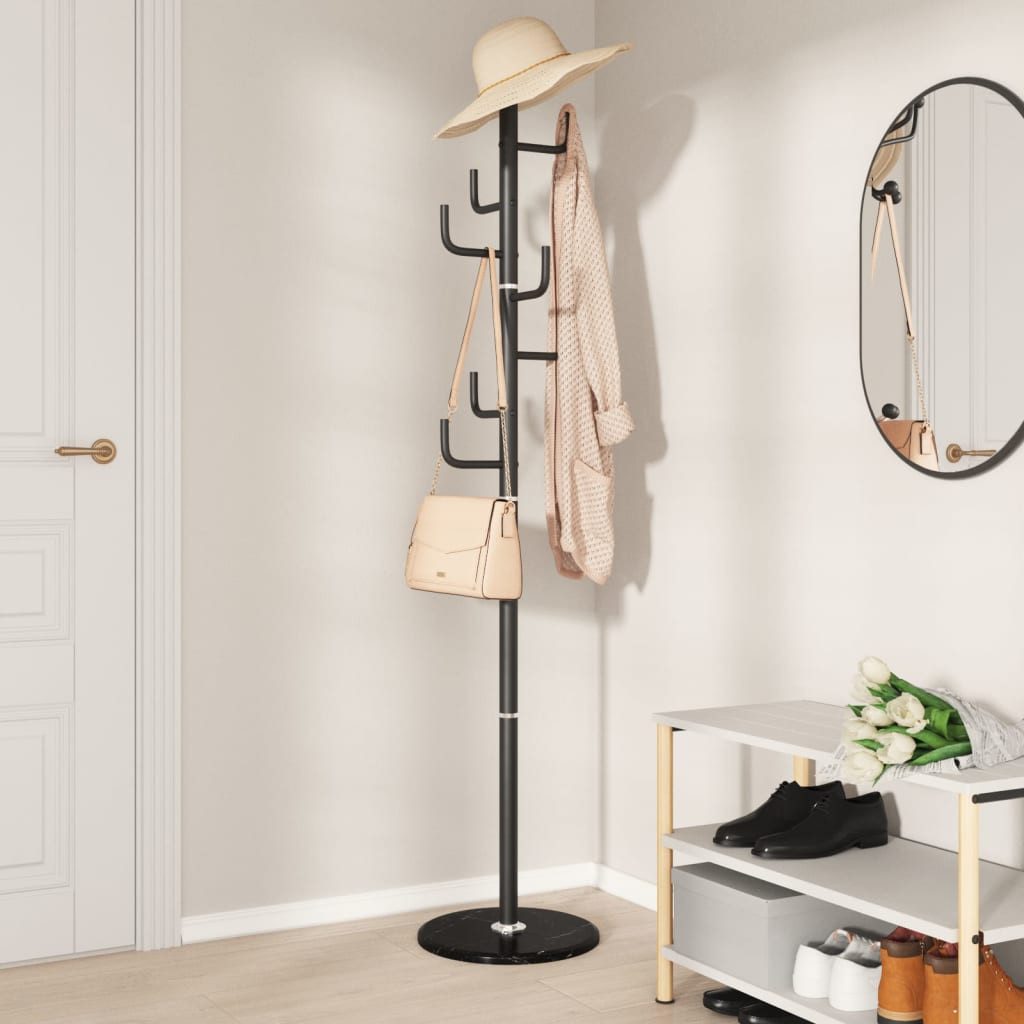 vidaXL Garderobenständer Garderobenständer Schwarz 183 cm günstig online kaufen