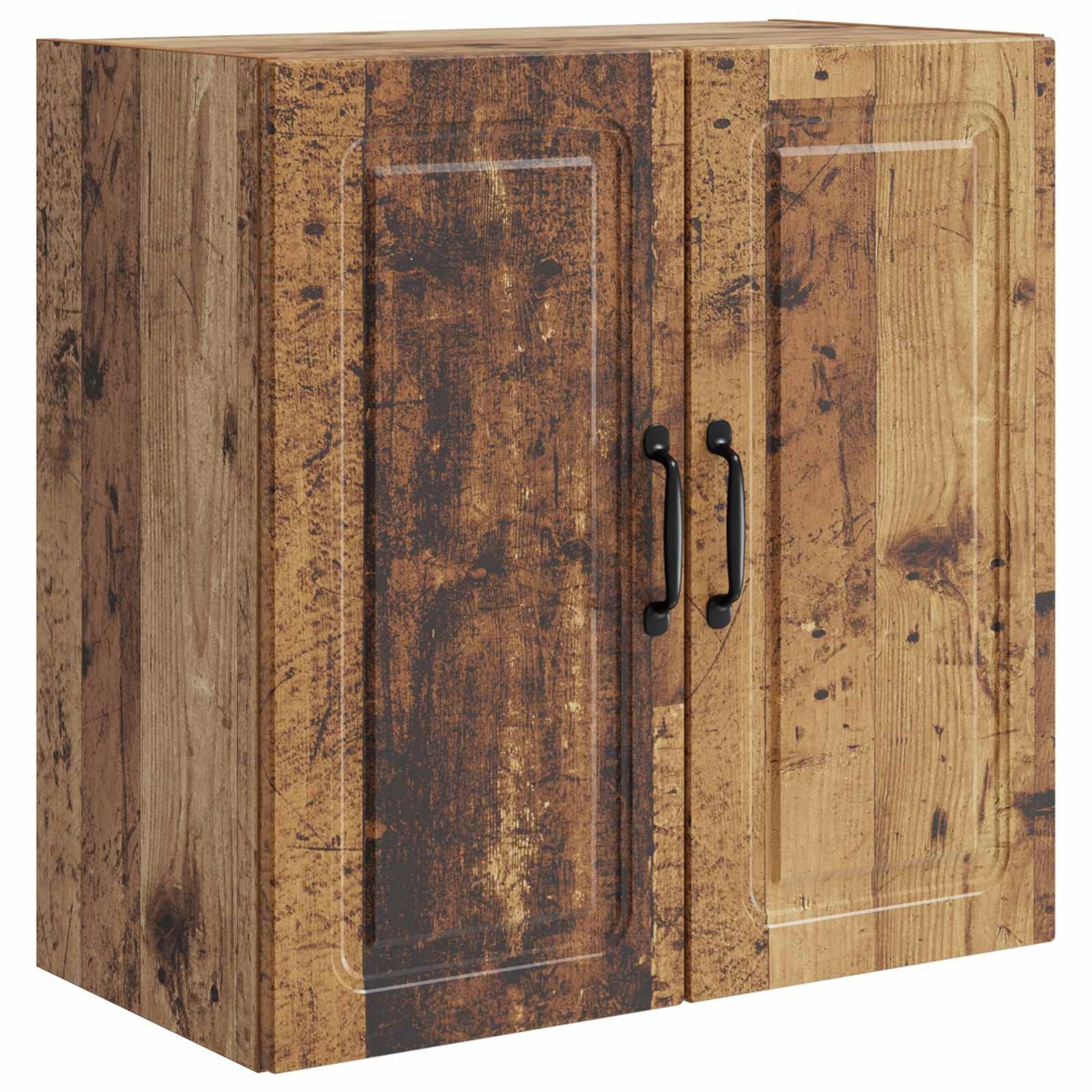 vidaXL Hängeschrank 59 x 31 x 60 cm Hängeschrank Wandschrank Altholz 59x31x60 cm Holzwerks
