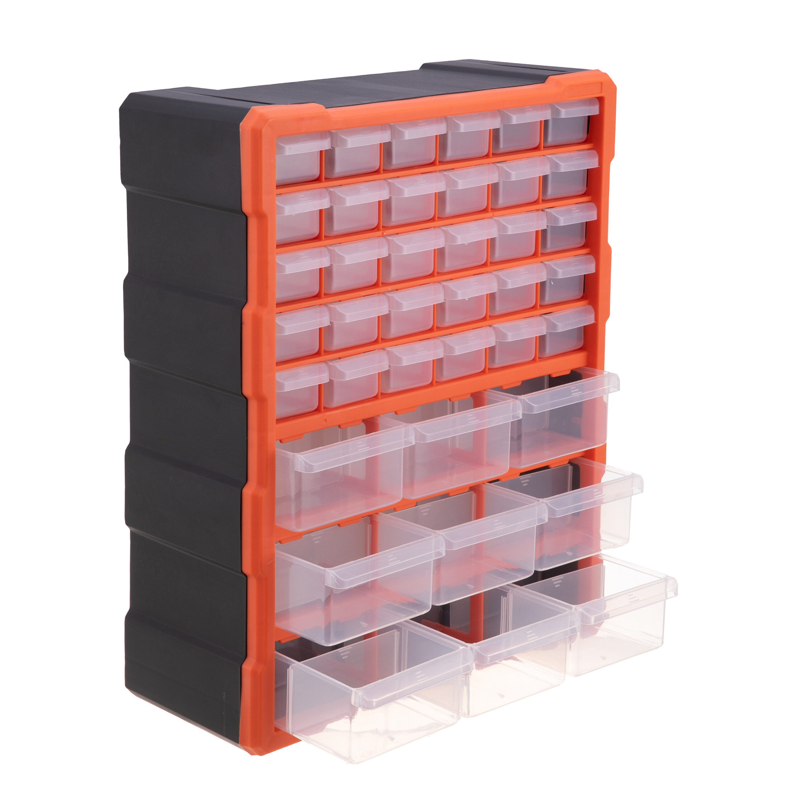 relaxdays Sortimentskasten Kleinteilemagazin mit 39 Schubladen