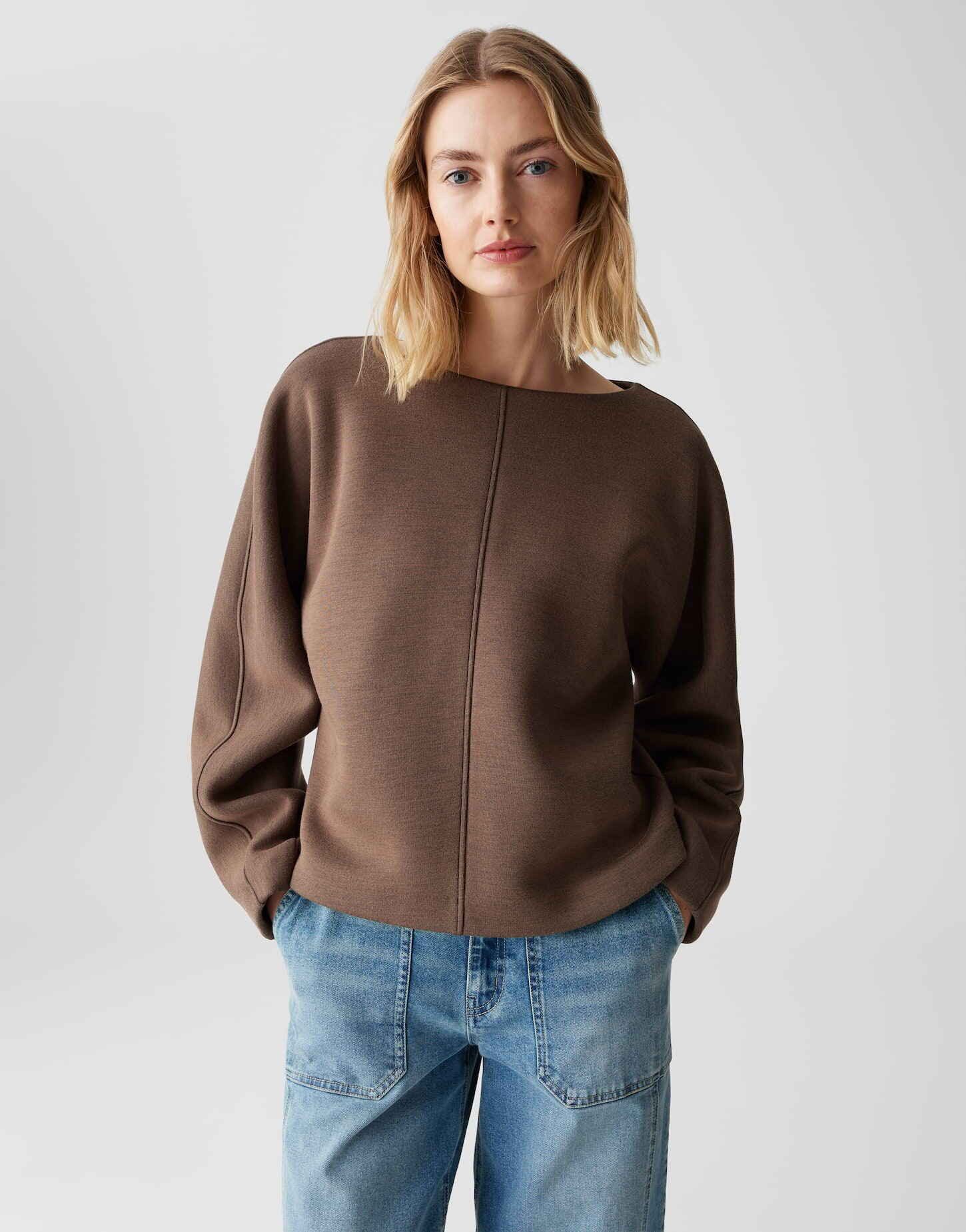 OPUS Sweatshirt GILAN weich mit Ballonärmeln günstig online kaufen