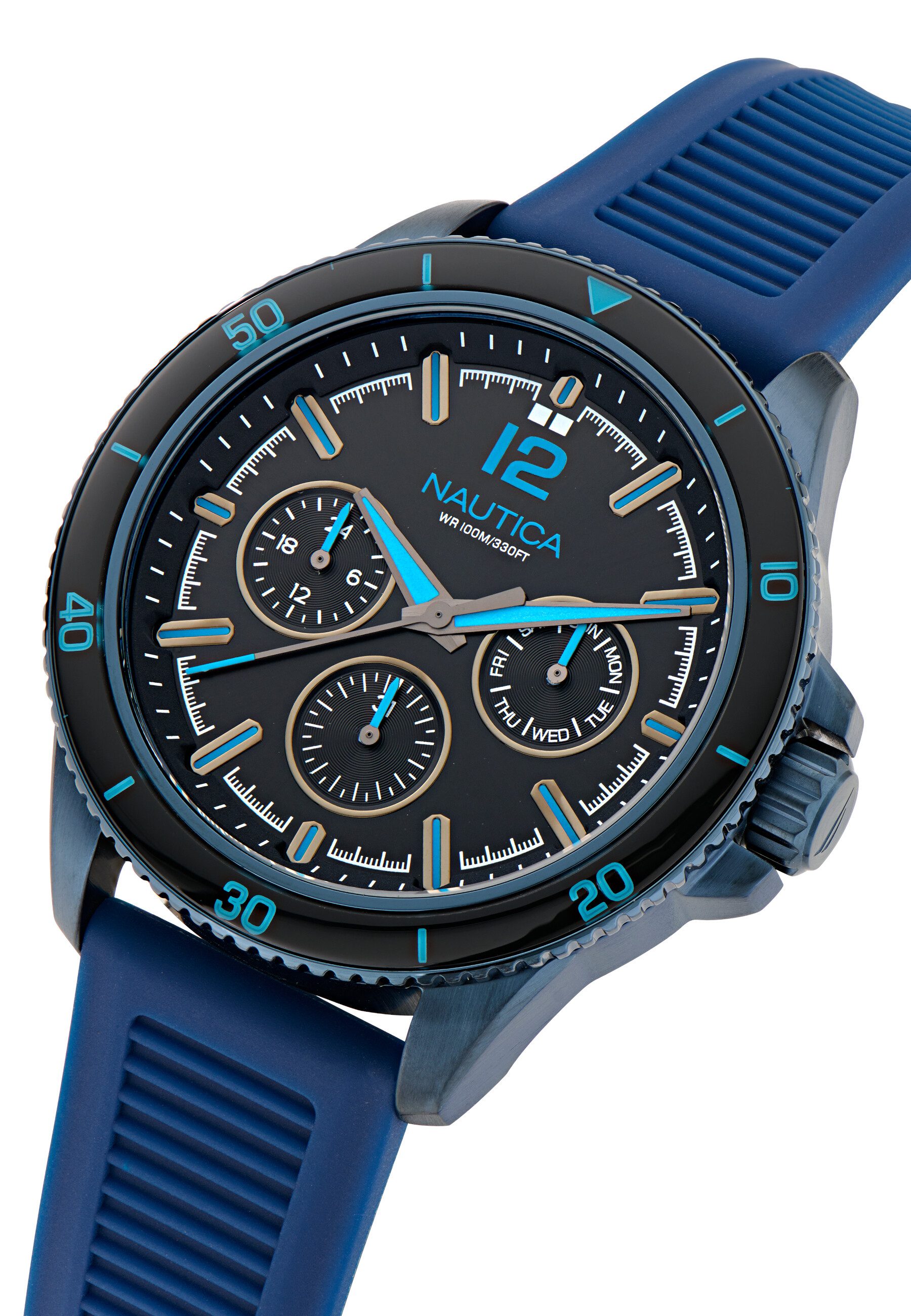 NAUTICA Quarzuhr NCT WINDROSE, (1-tlg., Not a set – not applicable to this product), Quartz Analog