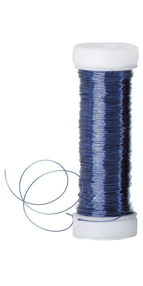 Pracht Draht, Ø 0,25mm, 50m Blau