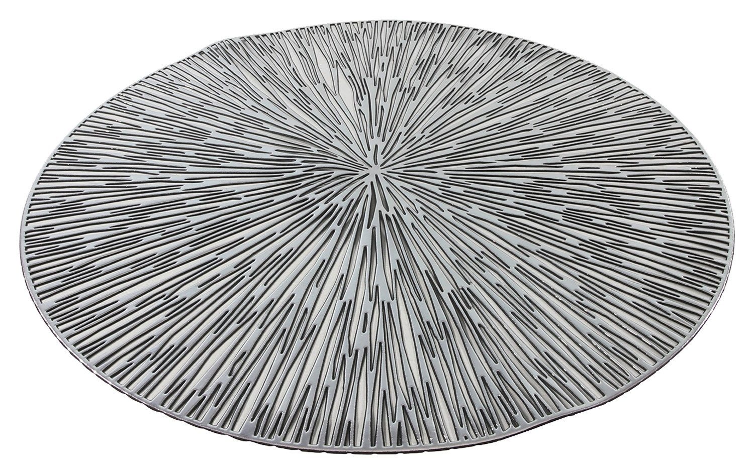 Tischdecke Tisch-Set CISY, Grau, Ø 38 günstig online kaufen