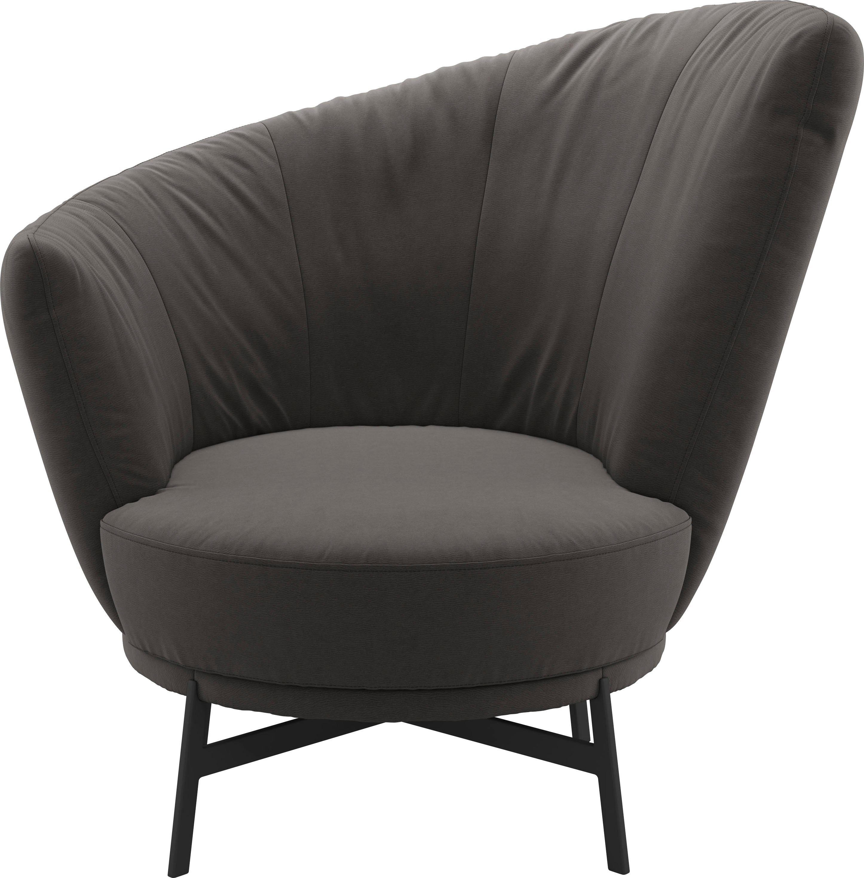 Musterring Drehsessel Kleo, mit Drehfunktion um 360°, inklusive Nierenkissen