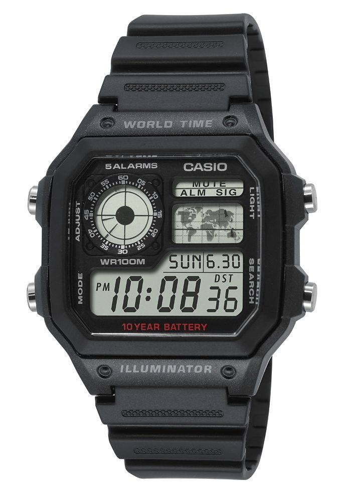 Casio Collection AE-1200WH-1AVEF Chronograph