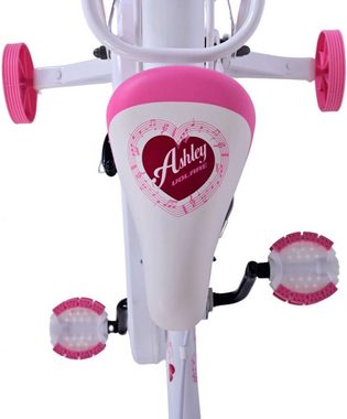 TPFSports Kinderfahrrad Volare Ashley 16 Zoll mit 2x Handbremse, 1 Gang, (Mädchen Fahrrad - Rutschfeste Sicherheitsgriffe), Kinder Fahrrad 16 Zoll mit Ständer Laufrad Mädchen Kinderrad