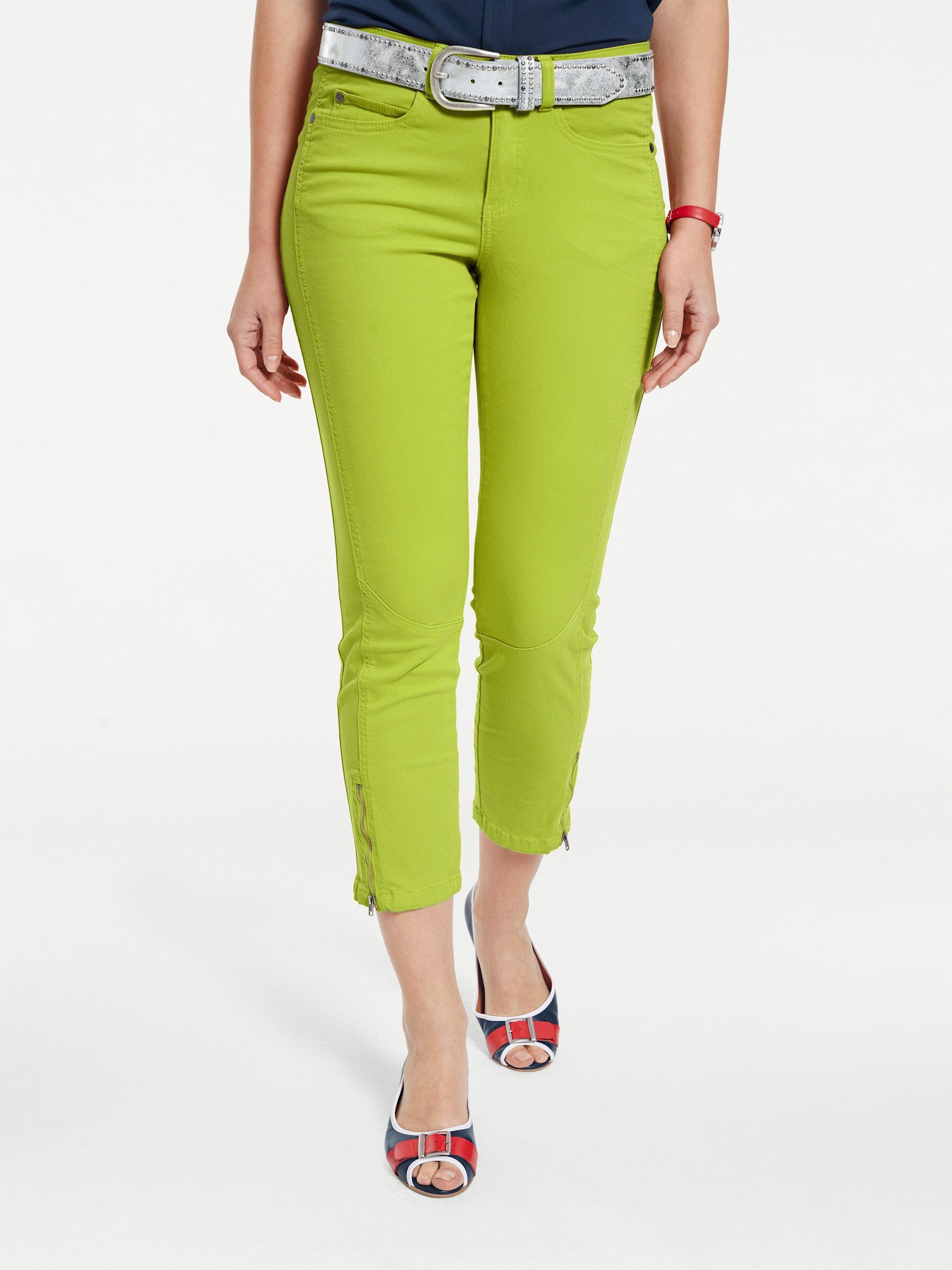 heine Jerseyhose Röhrenhose Innenbeinlänge ca. 65 günstig online kaufen