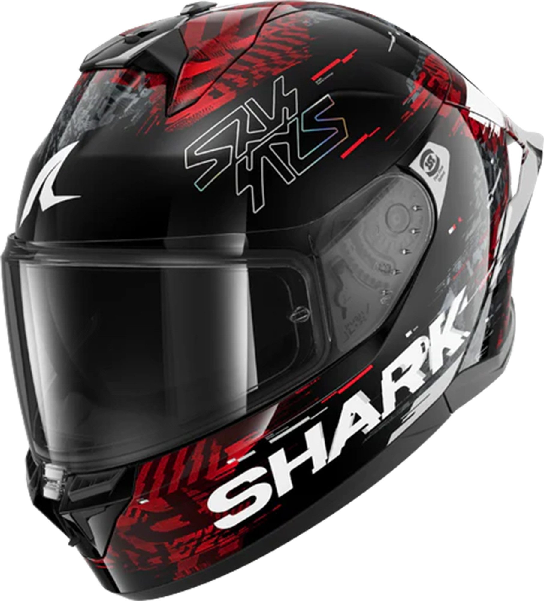 Shark Motorradhelm Skwal Cup Speed-VIB Helm, Antifog Beschichtet,vorbereitet Für Kommunikationssystem,geeignet