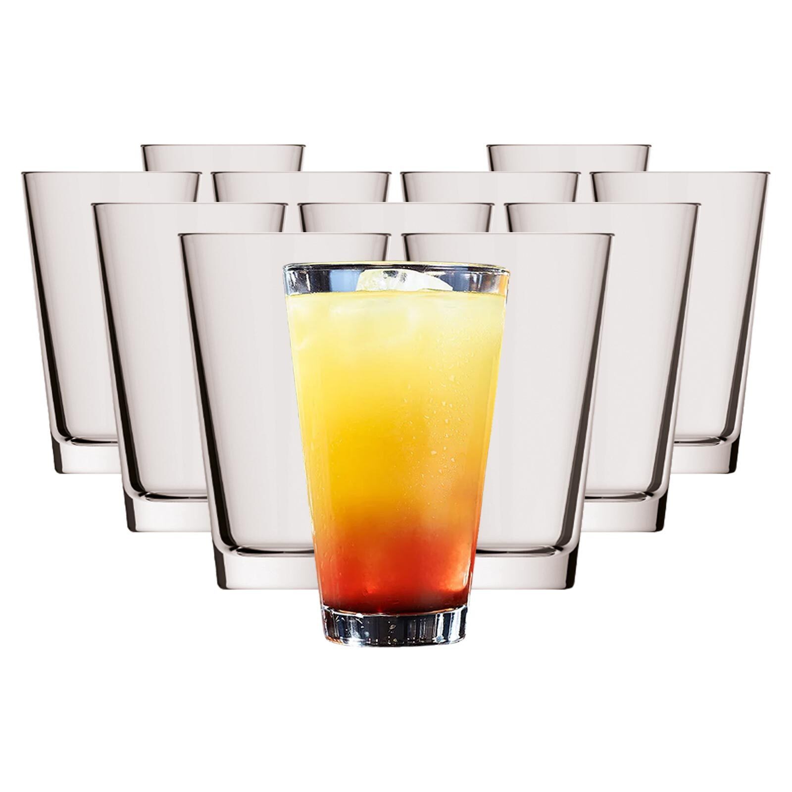 rastal Longdrinkglas Conic Becher 330 ml 12er Set, 12-tlg., Glas