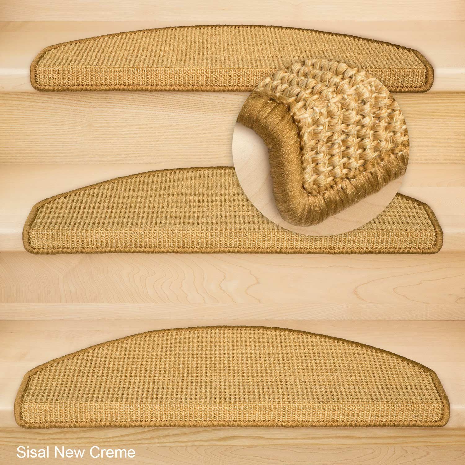 Metzker® Stufenmatte Stufenmatten Sisal New Halbrund günstig online kaufen