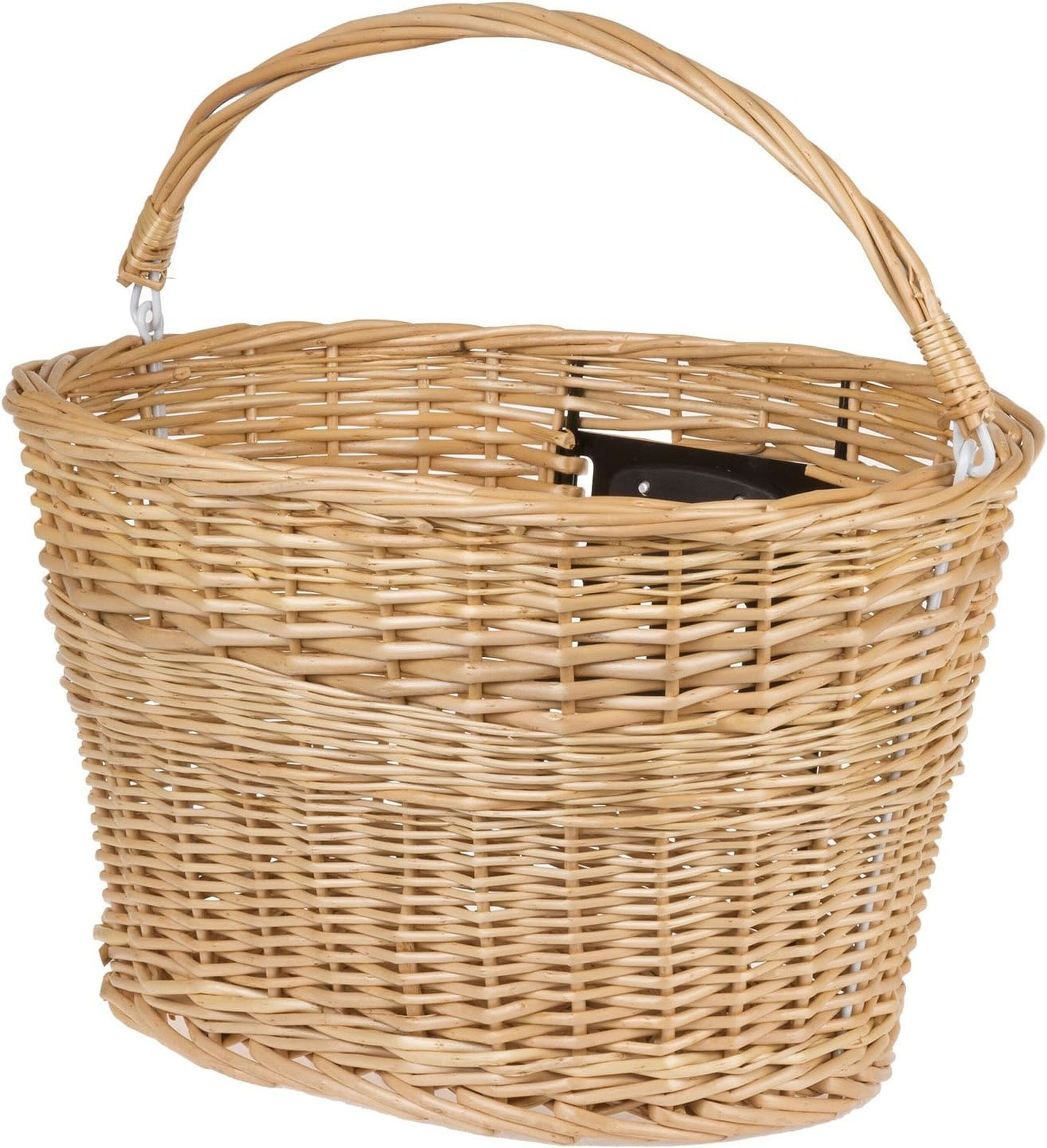 M-Wave Fahrradkorb, Weidenkorb mit Clip-On Halter günstig online kaufen