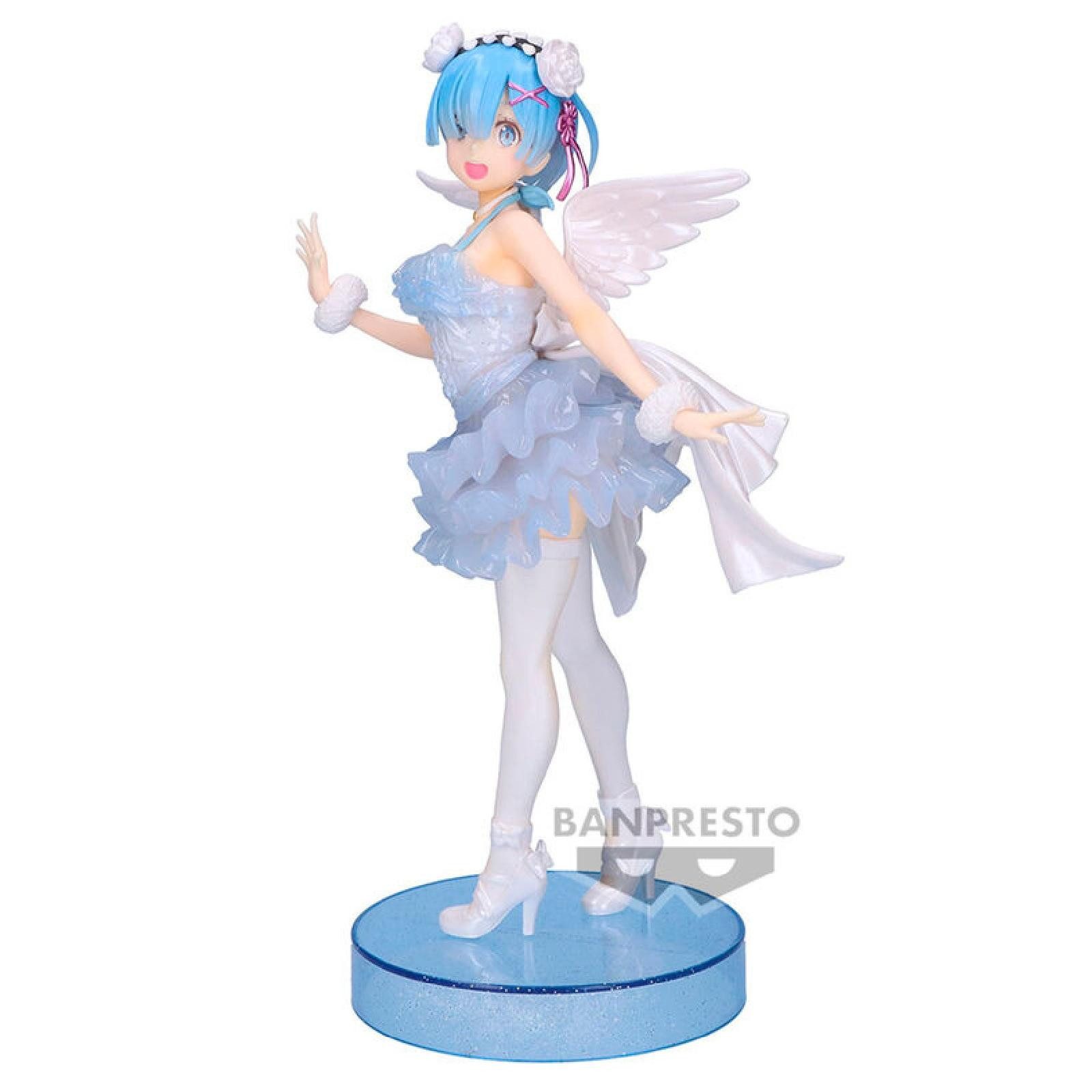 Banpresto Sammelfigur Re:Zero Starting Life in Another World Rem Clear & Dressy Figur 22cm