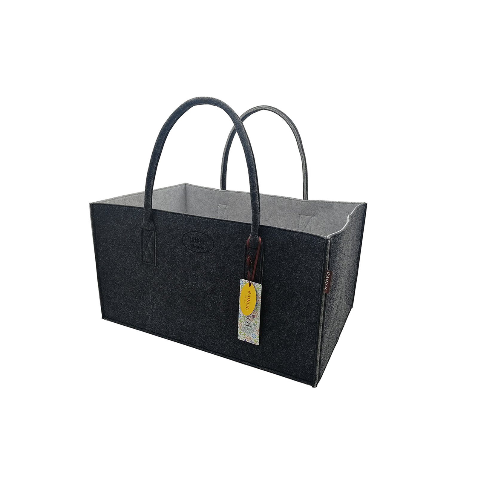 RAIKOU Einkaufsshopper KULT Filz-Tasche shopper Kaminholztasche Filzkorb Ei günstig online kaufen