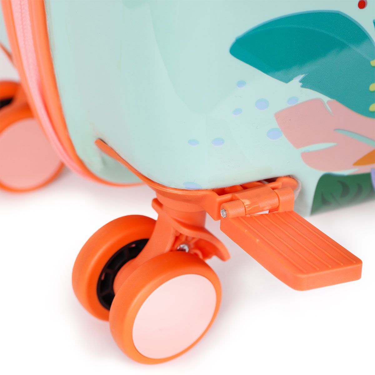 MILK&MOO Handgepäck-Trolley MILK&MOO Befahrbarer Kinderkoffer Jungle Friends