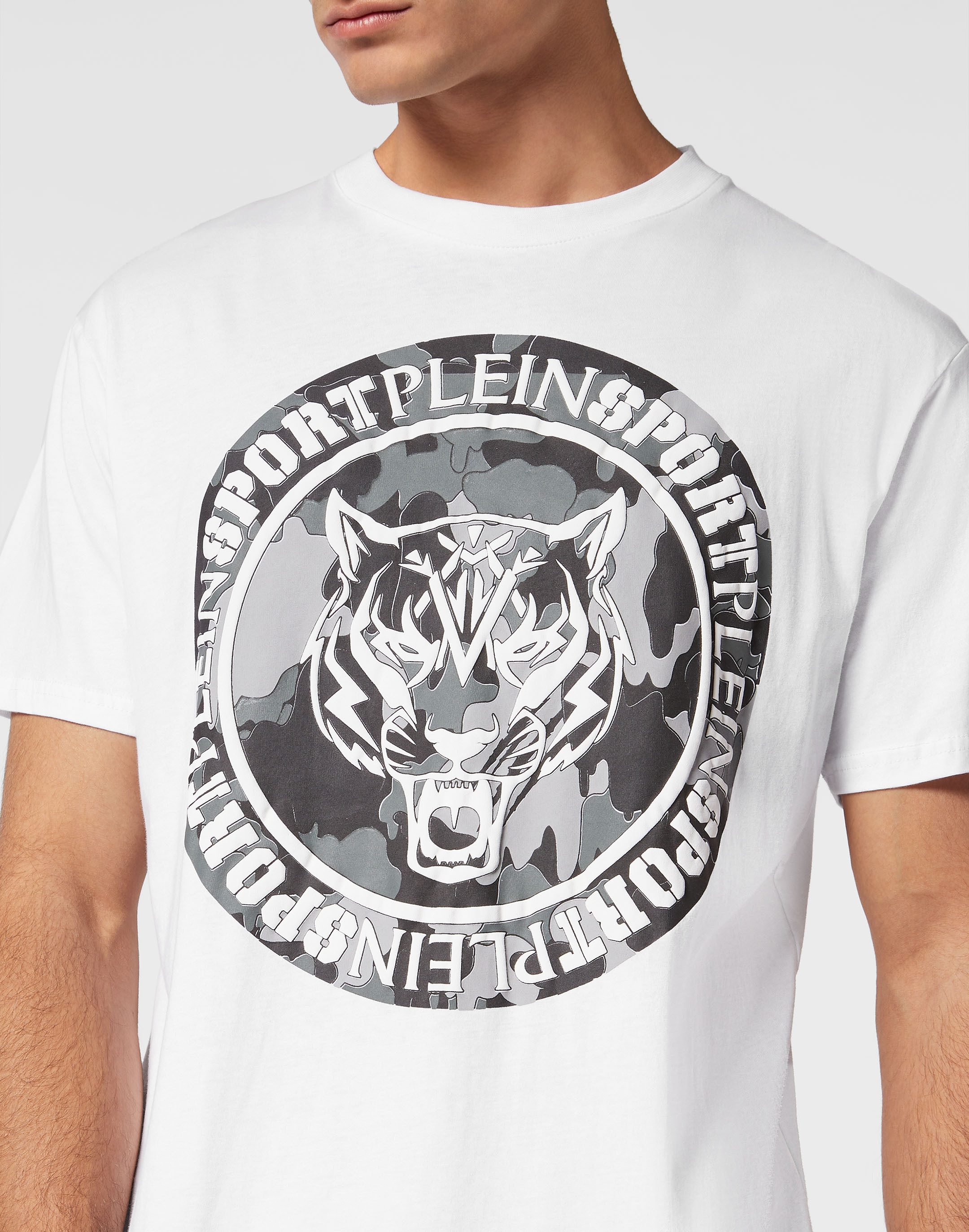 PLEIN SPORT T-Shirt Carbon Tiger