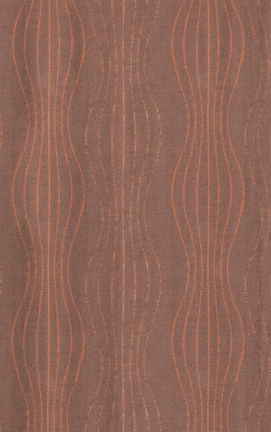 St), Jacquard Vorhang (1 Riccia, Wirth, Multifunktionsband blickdicht, braun/kupferfarben