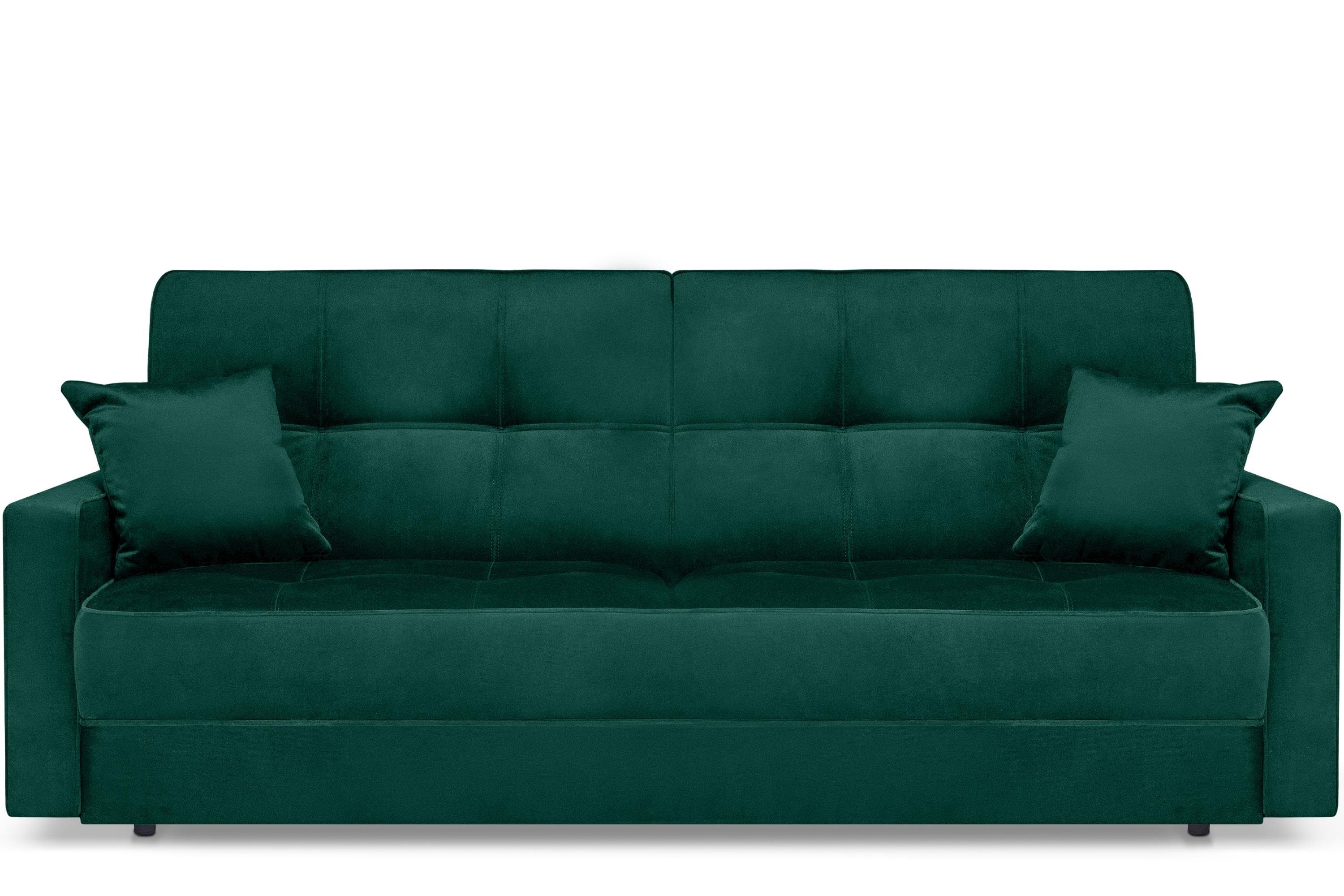 Sofa Schlafsofa 3 mit Wellenunterfederung, 219x90cm, Schlaffunktion Konsimo mit Liegefläche: Personen, ORIO
