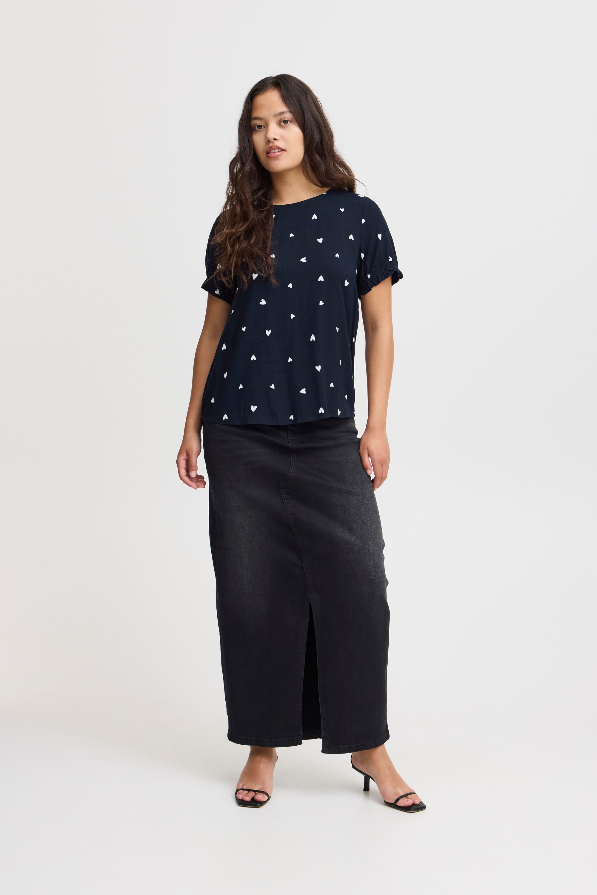 Ichi Kurzarmbluse IHVERA SS23 modische Bluse günstig online kaufen