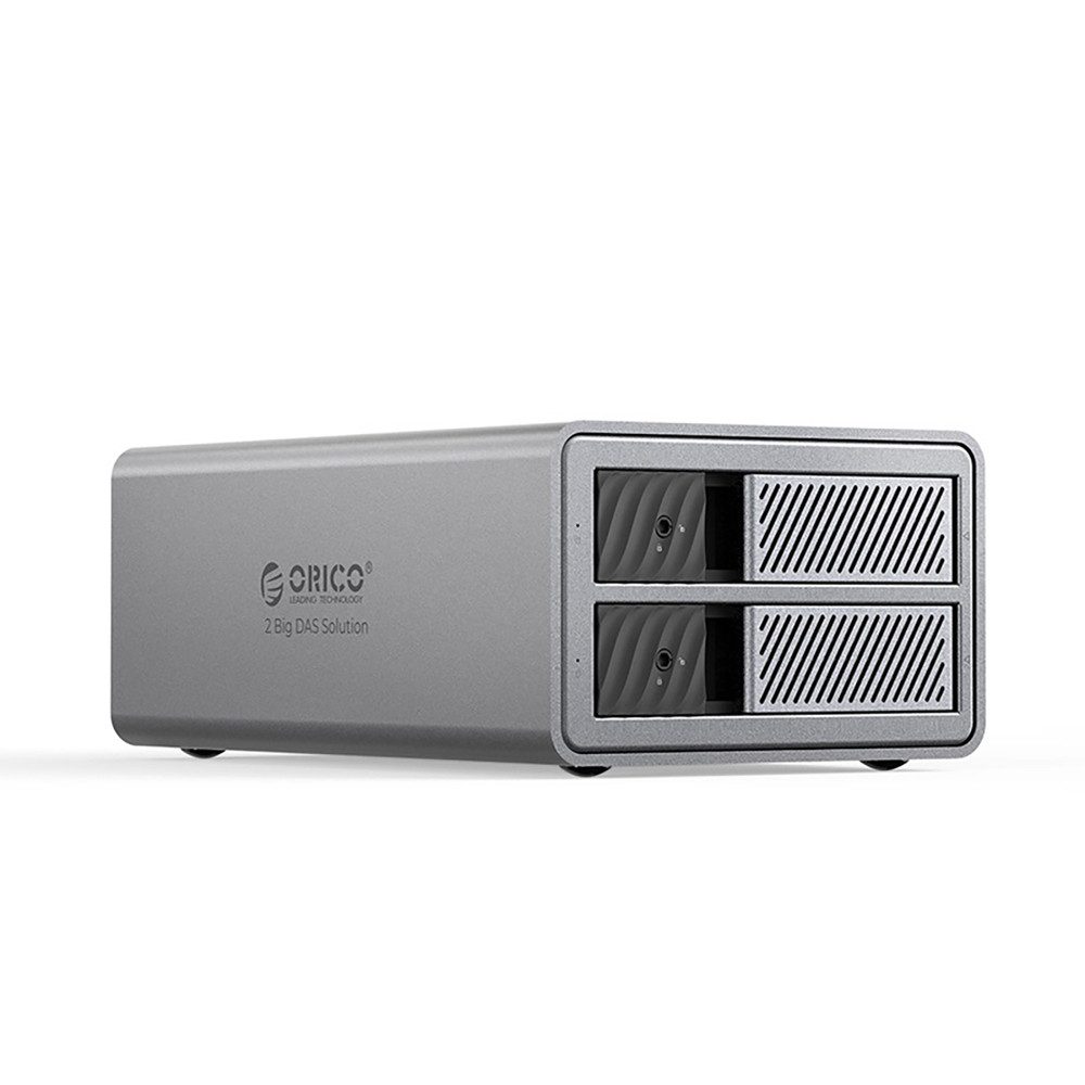 ORICO Festplatten-Dockingstation Orico DAS Solution ProRAID Disk für 2 2,5"/3,5" SATA HDD/SSD