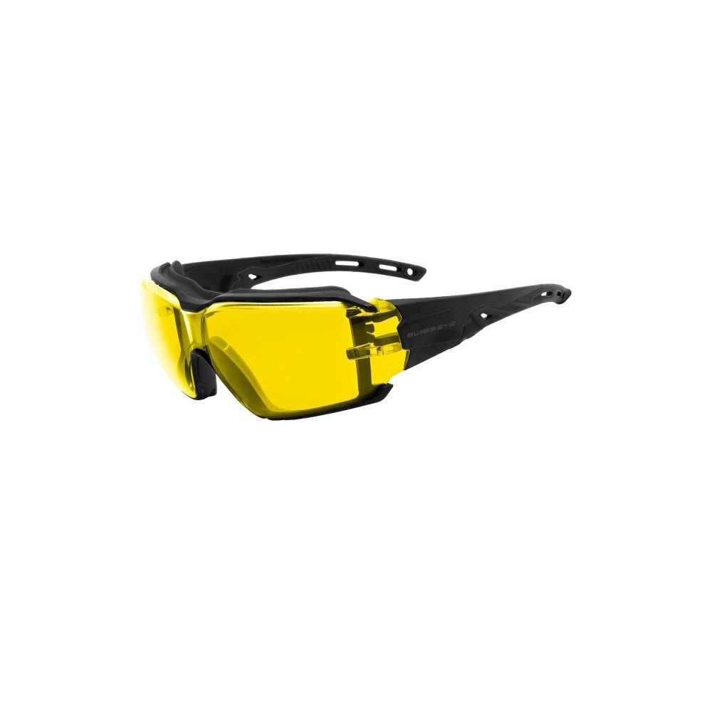 SWISS EYE® Fahrradbrille TACT. BRILLE TARGET Schutzbrille - Ausführung: yellow