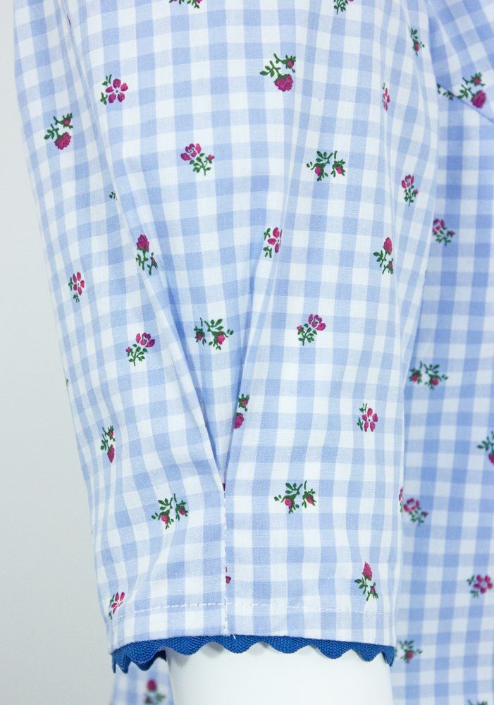 Trachtenland Trachtenbluse Pierre Marcel Damen Blümchen Trachtenbluse Amelie