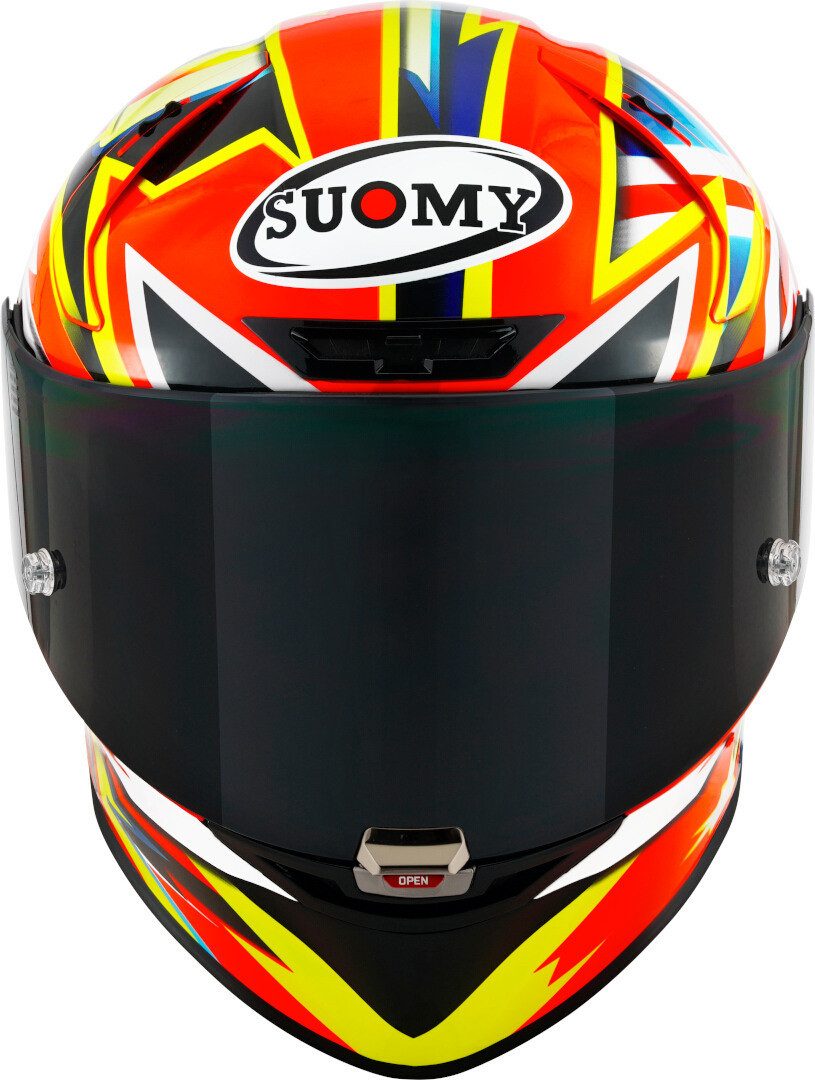 Suomy Motorradhelm SR-GP Evo Fullspeed E06 Helm, Notfallsystem-Polsterung (EQRS)