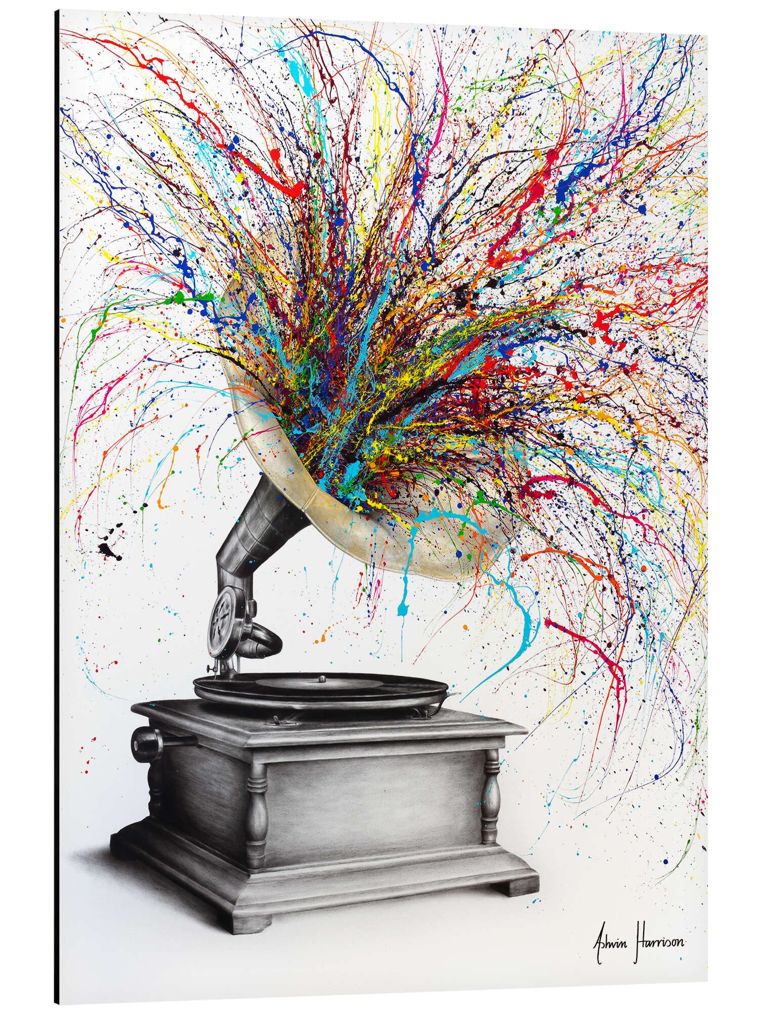 Alu-Dibond-Druck Ashvin Harrison