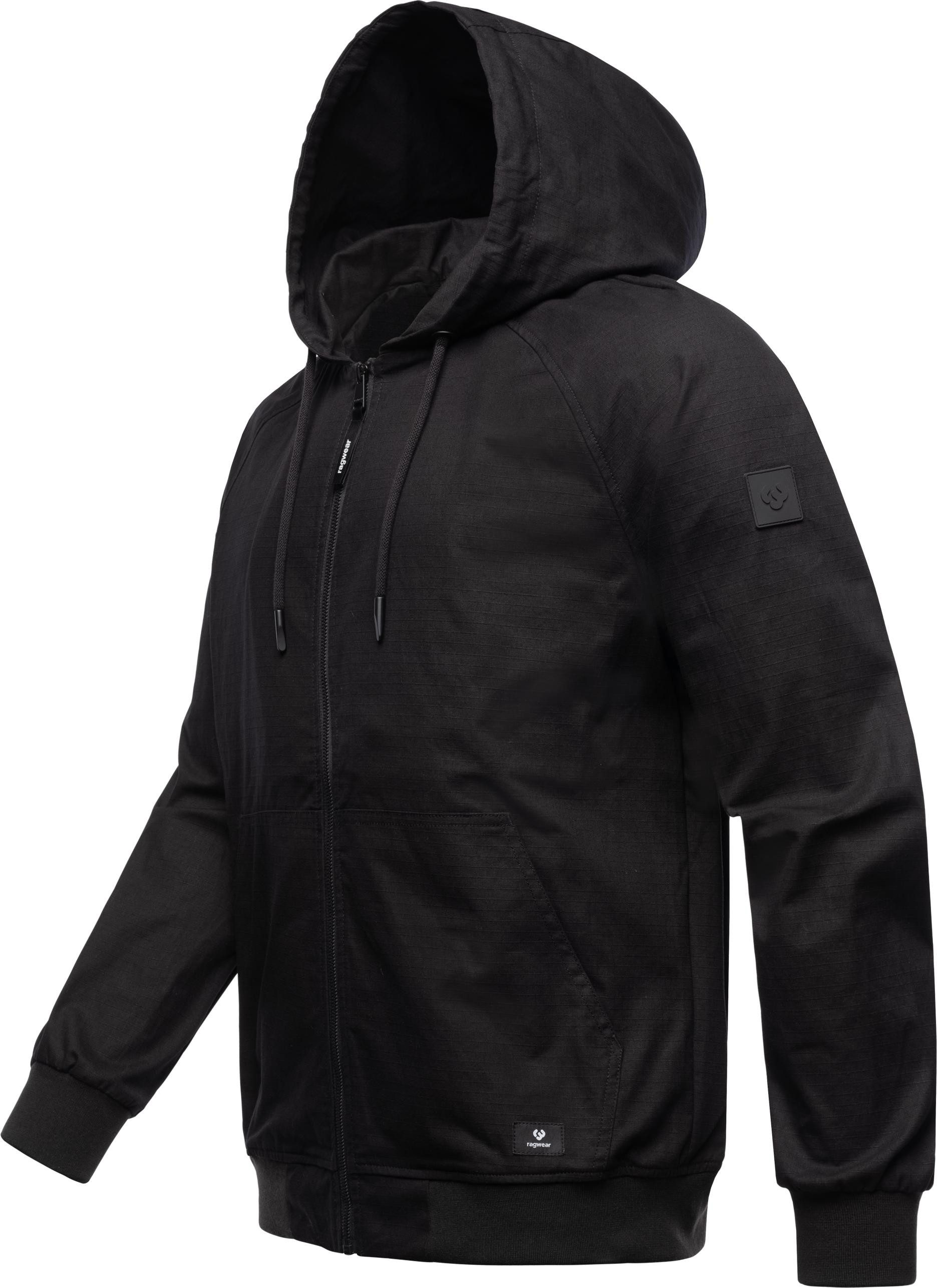Ragwear Outdoorjacke Garoo Stylische Herren Übergangsjacke aus Ripstop-Material