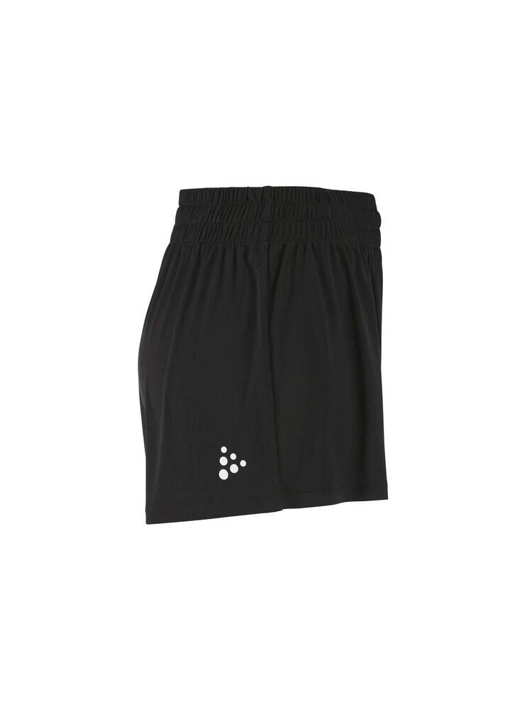 Craft Sporthose Ability Jersey Shorts (leicht, elastich Material) kurz schwarz Damen