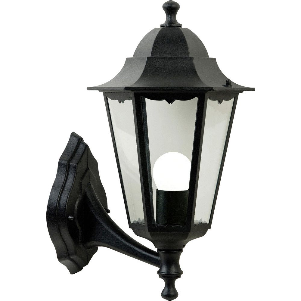 Nordlux Wandleuchte Nordlux Cardiff Up 74371003 Wandleuchte E27 Schwarz