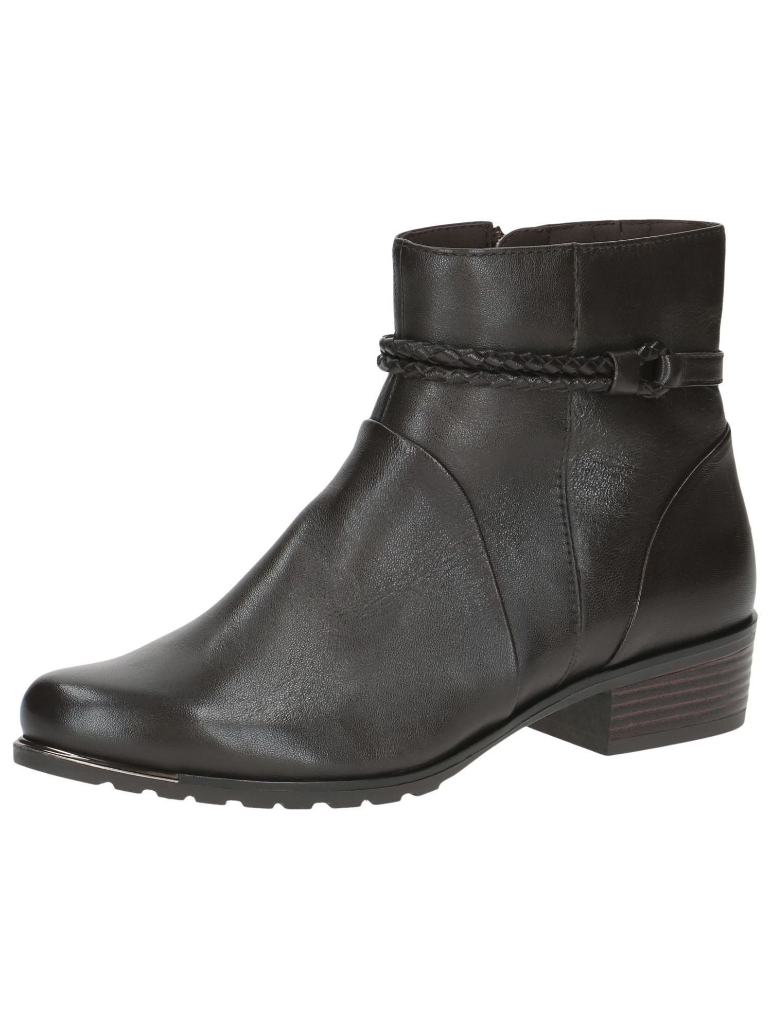 CAP Airmot./FB aus Leder Blockabsatz 9-25404-45 Stiefelette