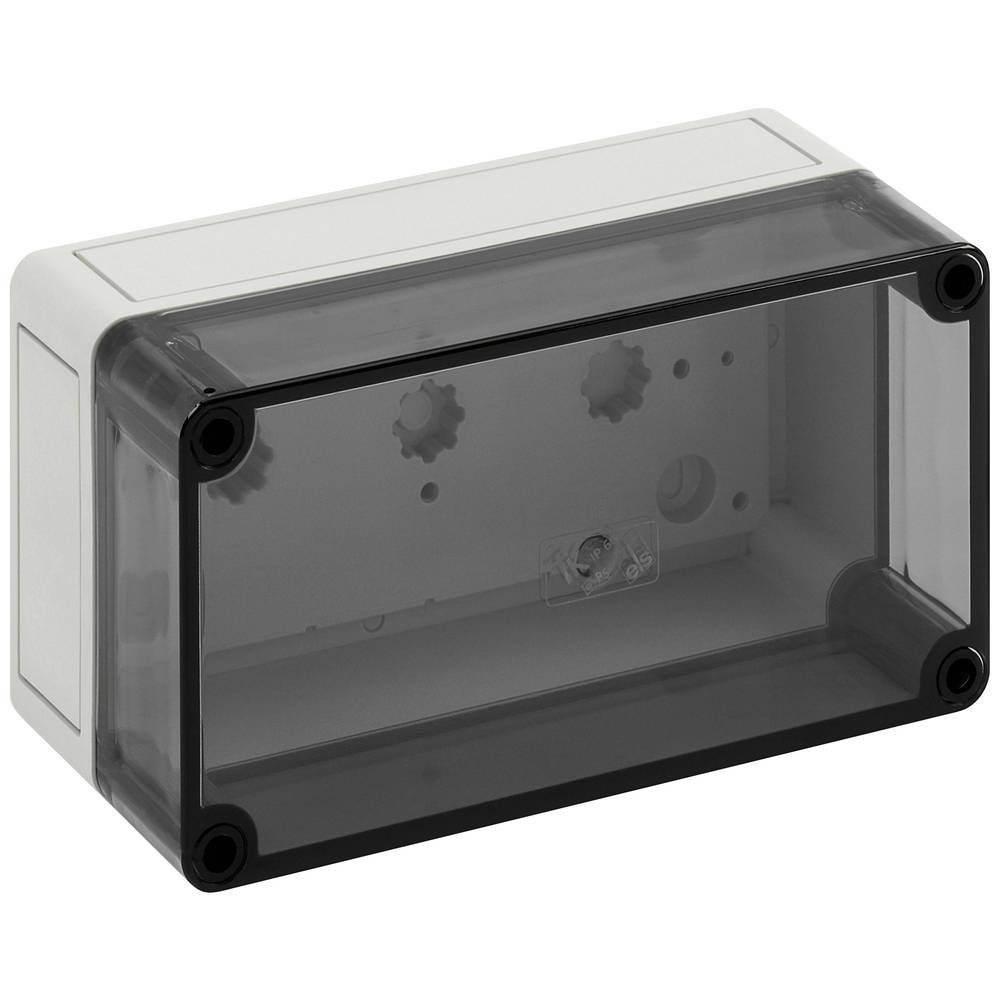 Polystyrol Montagedose, Transparent) (Deckel SPELSBERG schlagfestem Kunststoffgehäuse TK aus