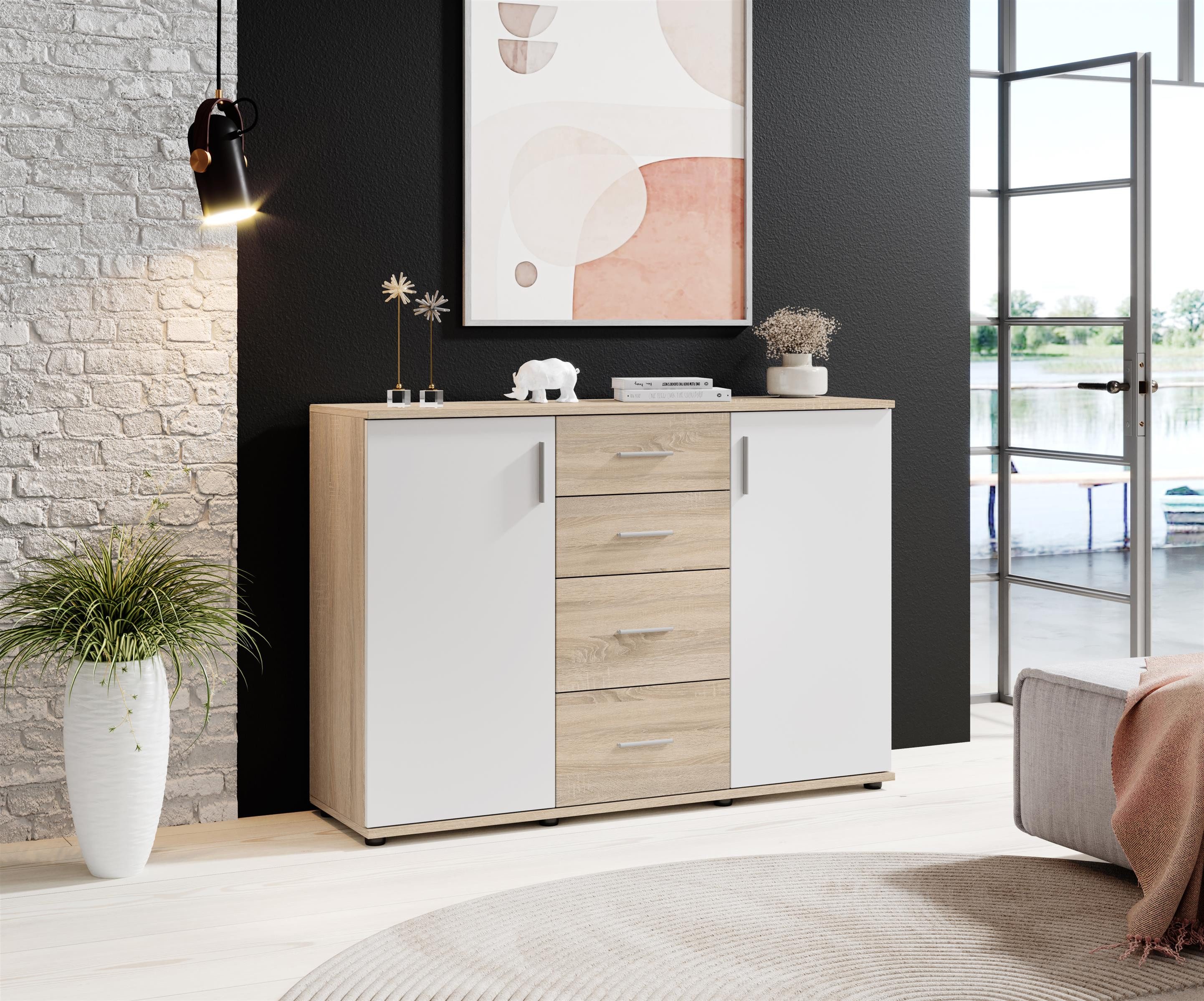 Bega Consult Kommode 120 x 82 x 35 cm (B/H/T)