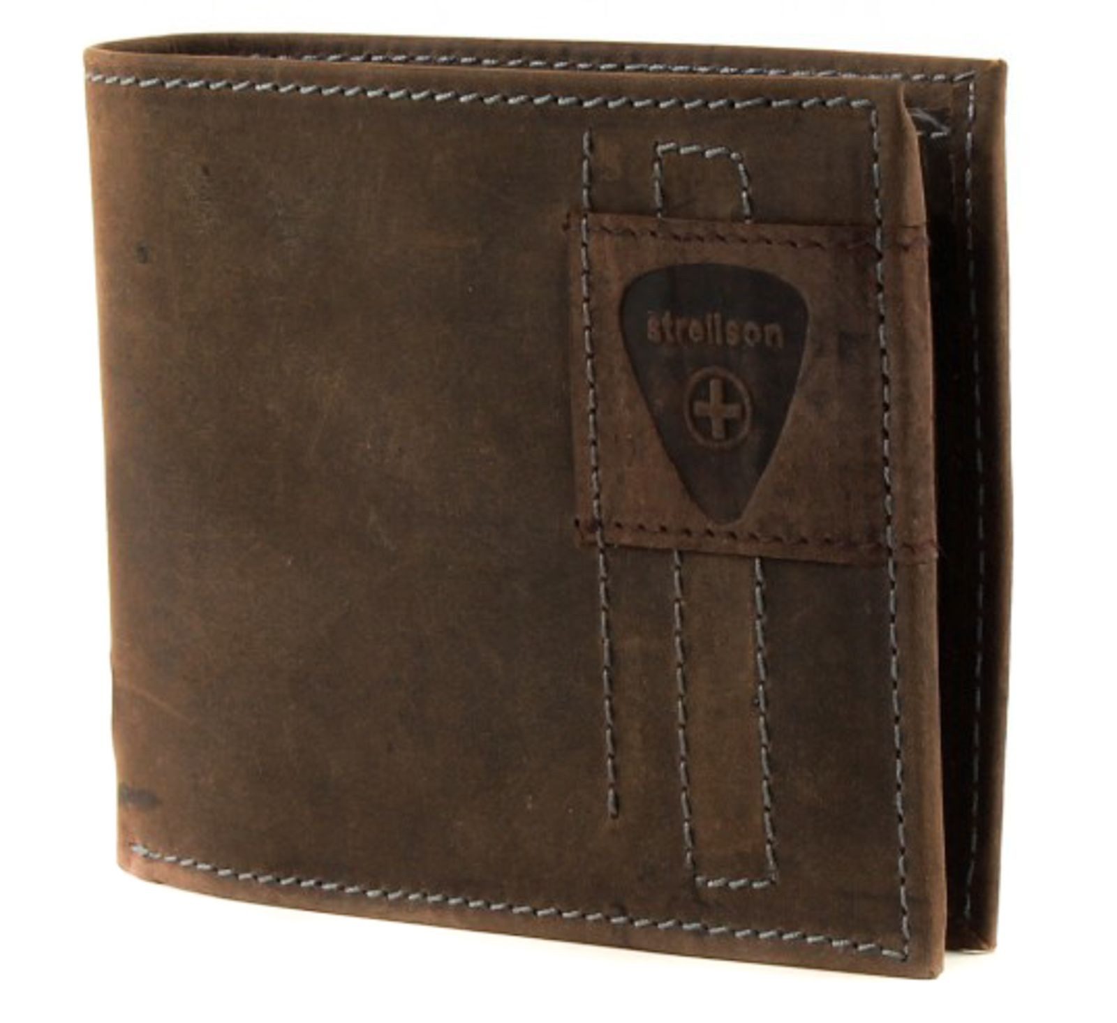 Strellson Geldbörse Dawson Billfold H6 Wallet, aus echtem Rindsleder mit RFID-Blocker Schutz