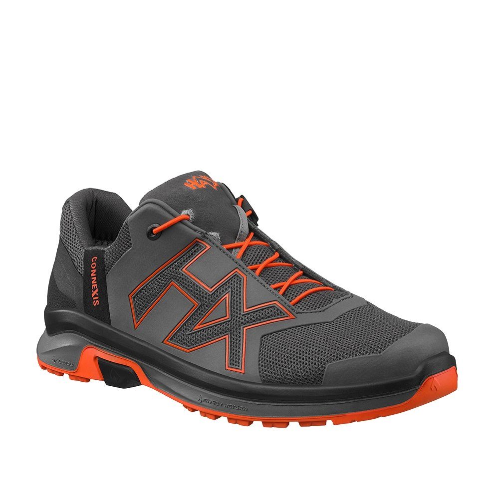 haix CONNEXIS Go GTX low grey-orange - 10,5 (45) Wanderschuh atmungsaktiv, wasserdicht