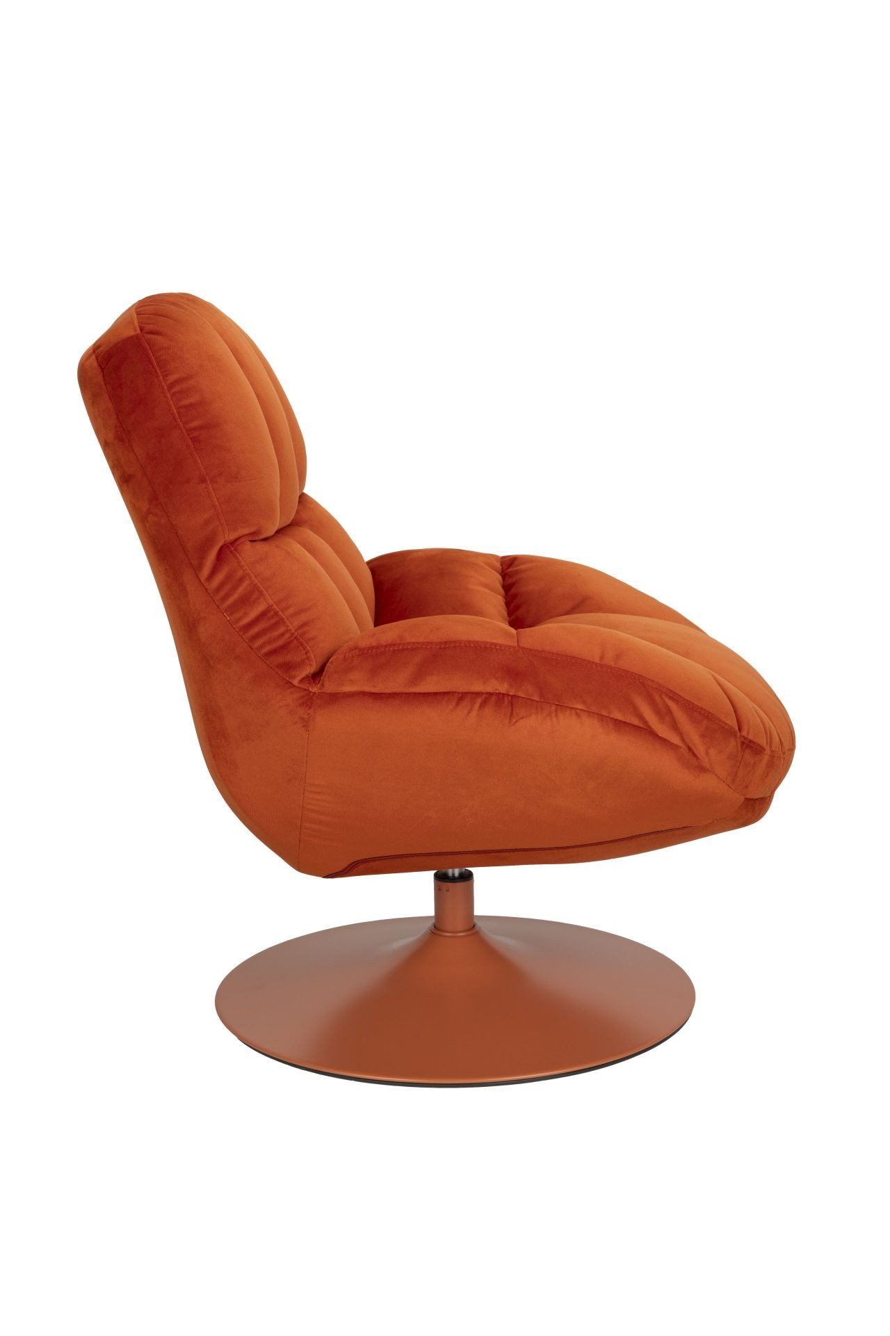 Vintagehaus Loungesessel Retro Drehsessel Beefy