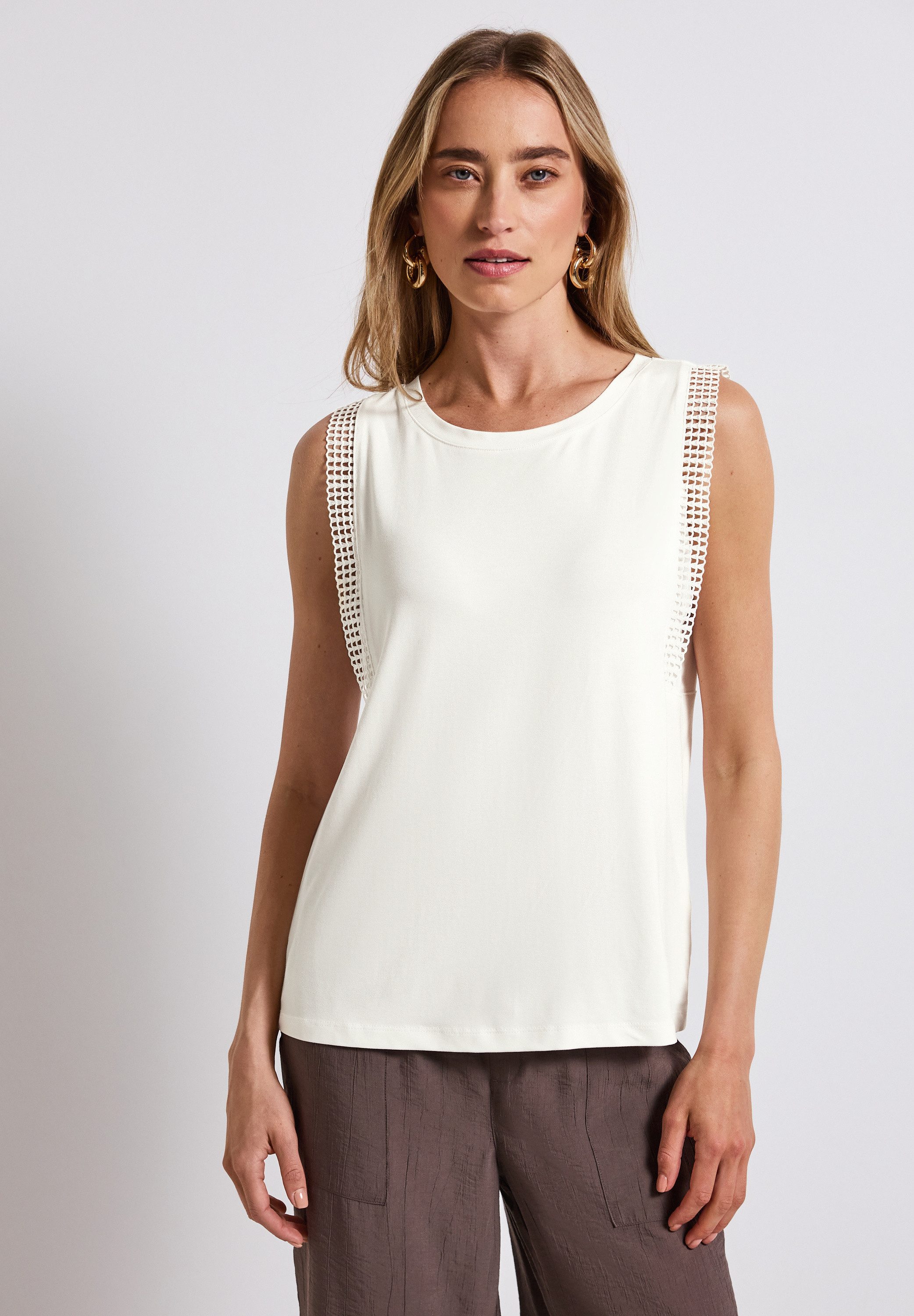 STREET ONE Tanktop aus stretchigem Viskosematerial günstig online kaufen