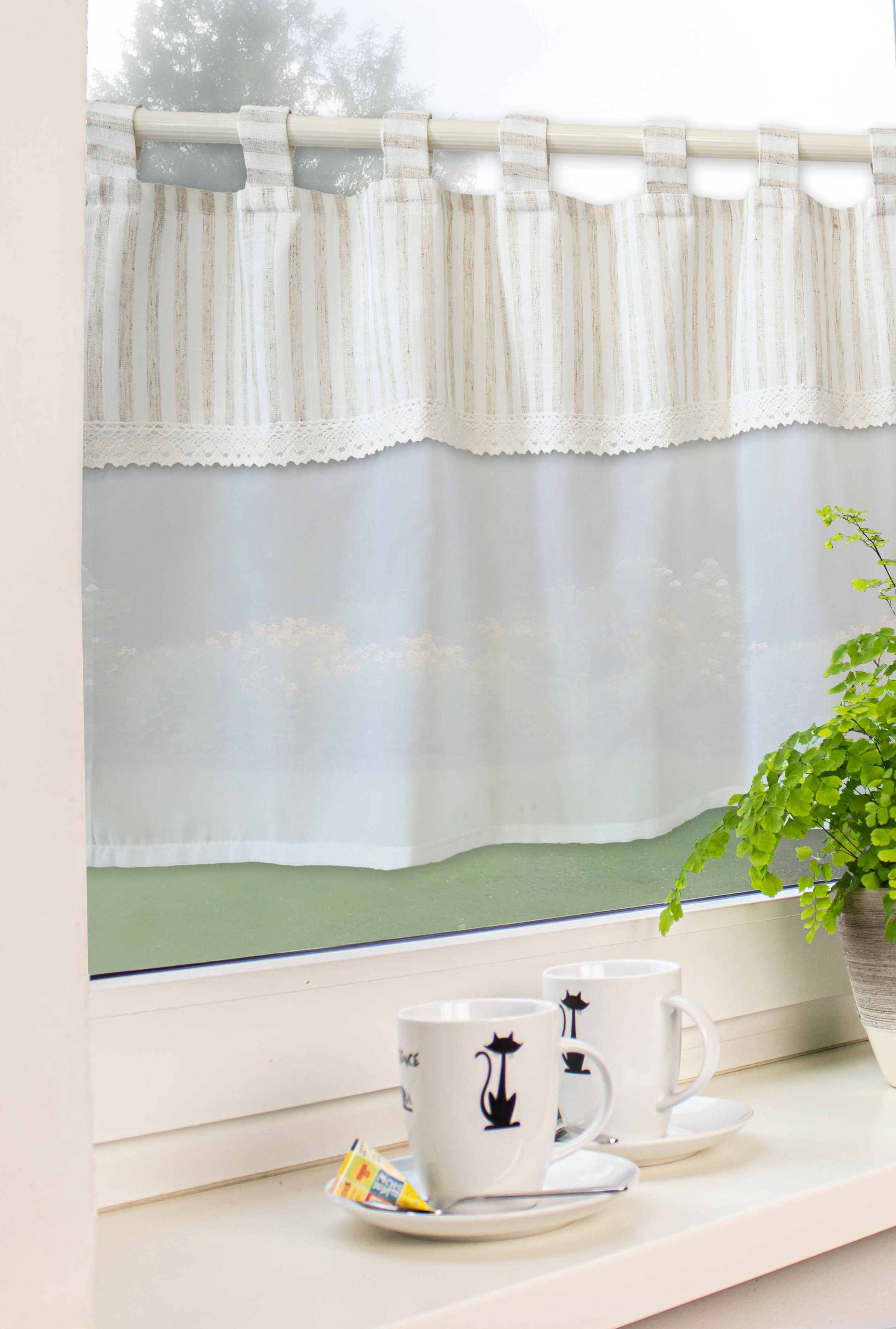 EXPERIENCE Scheibengardine Scheibengardine Bistrogardine Küchengardine 2486 günstig online kaufen