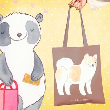 Mr. & Mrs. Panda Tragetasche Thai Bangkaew Moment - Braun Pastell - Geschenk, Hundebesitzer, Welpe (1-tlg), Design-Highlight