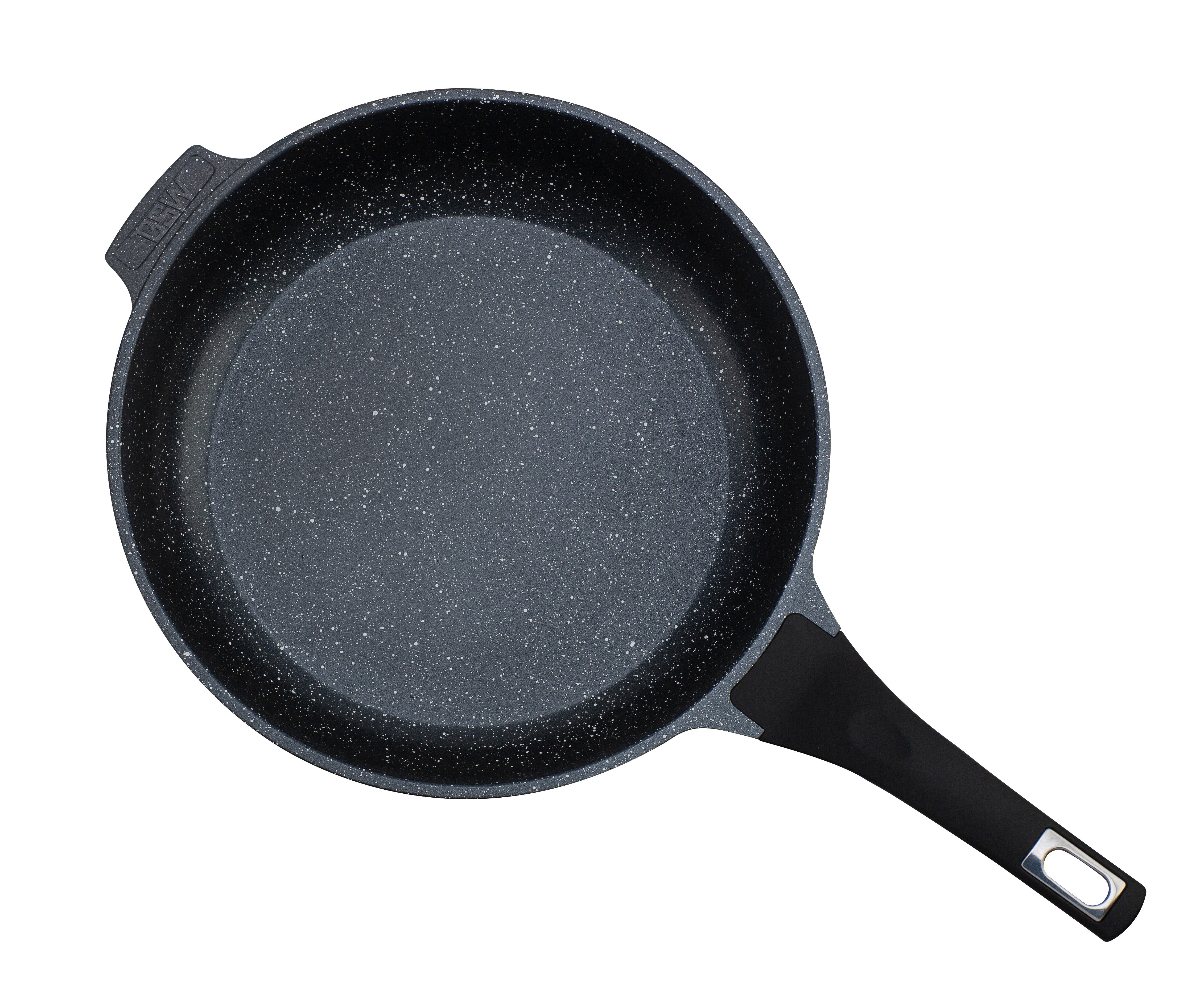 GSW Schmorpfanne Titanium Granit Advanced, Aluminiumguss (1-tlg), Schmorpfanne aus Aluminium-Guss mit Antihaft-Versiegelung