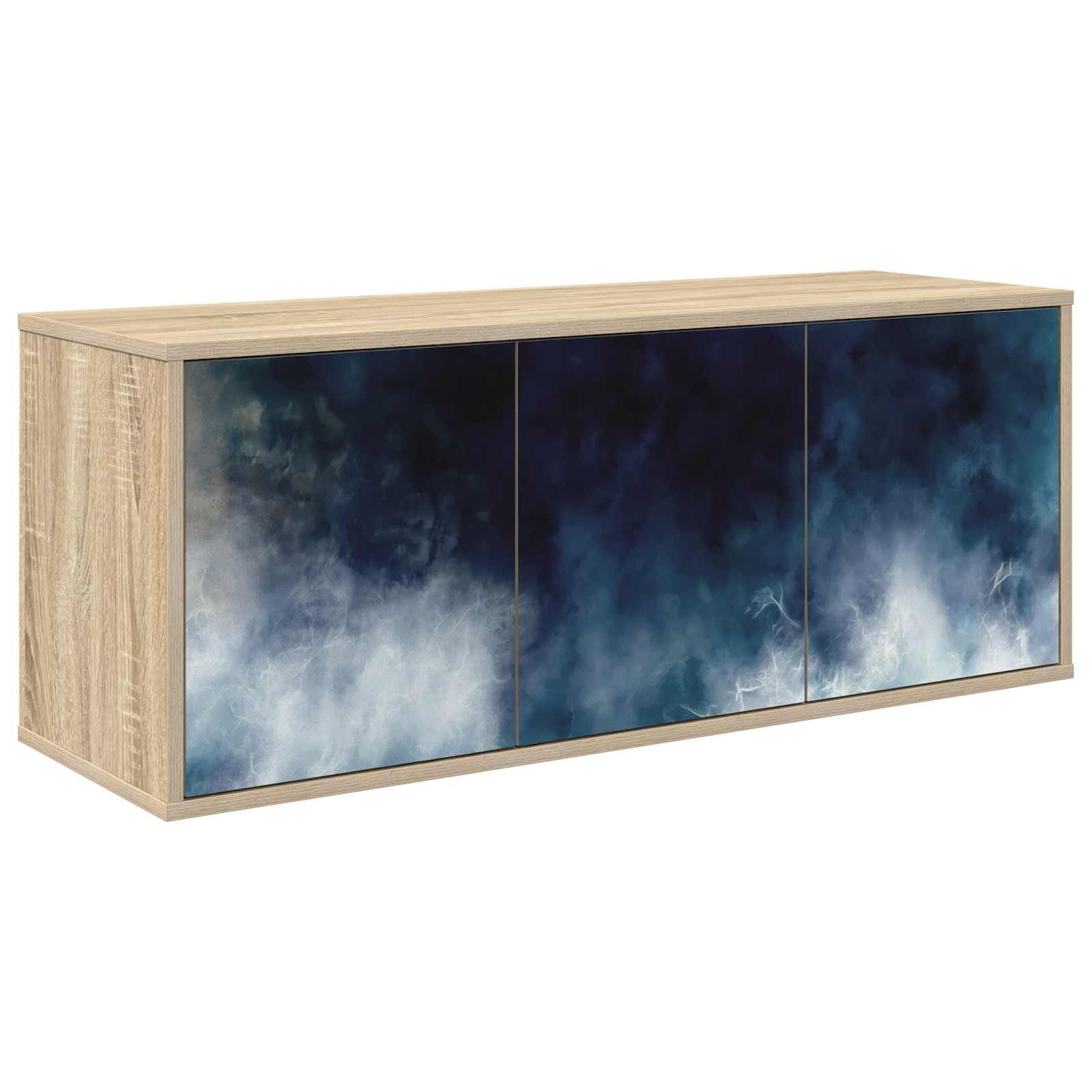 vidaXL TV-Schrank Wandmontierter TV-Schrank RAALTE 102 x 33 x 40 cm Sonoma-Eiche (1-St)