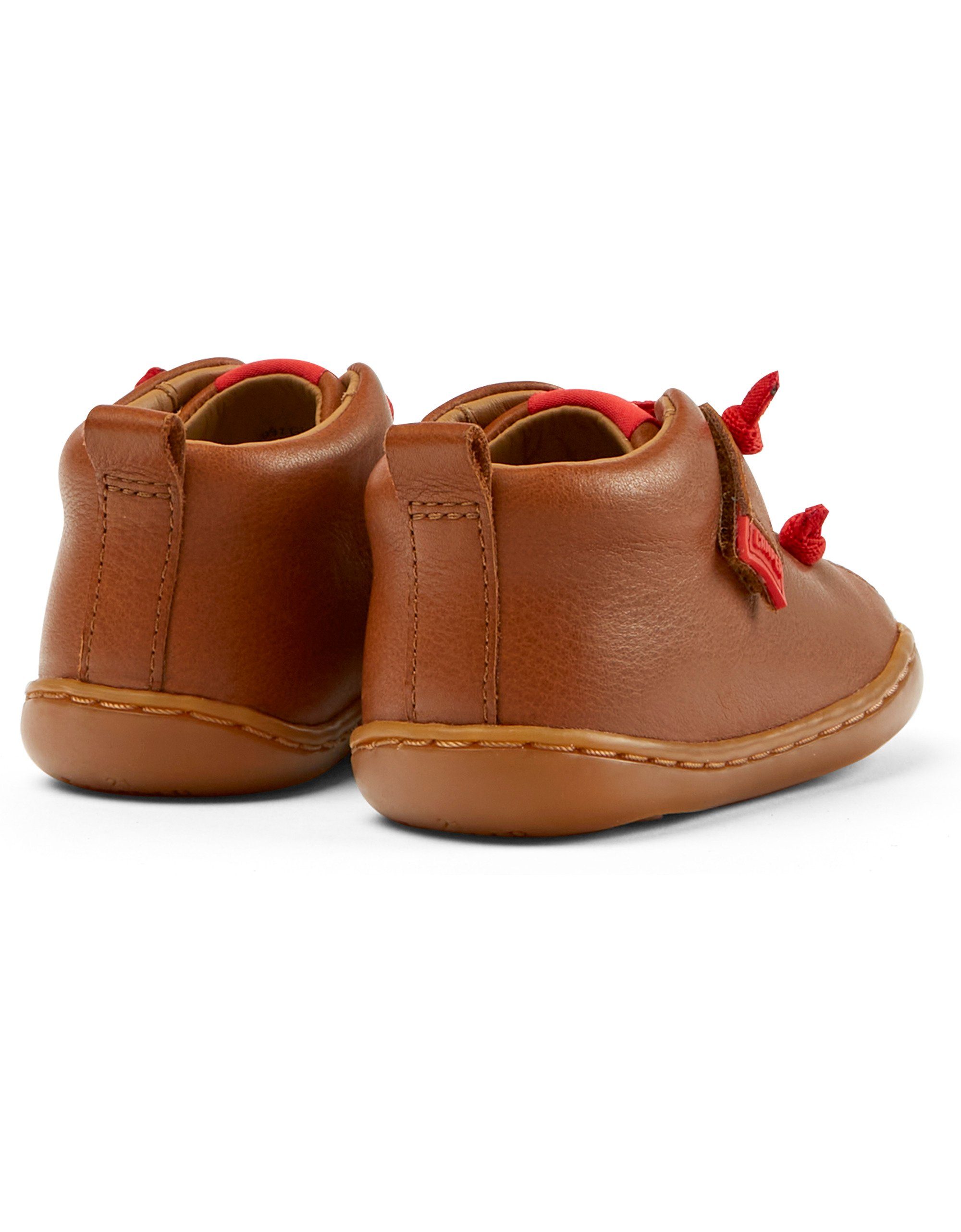 Camper Camper Lauflernschuhe Peu erste Schuhe Kinder Leder Braun Lauflernschuh