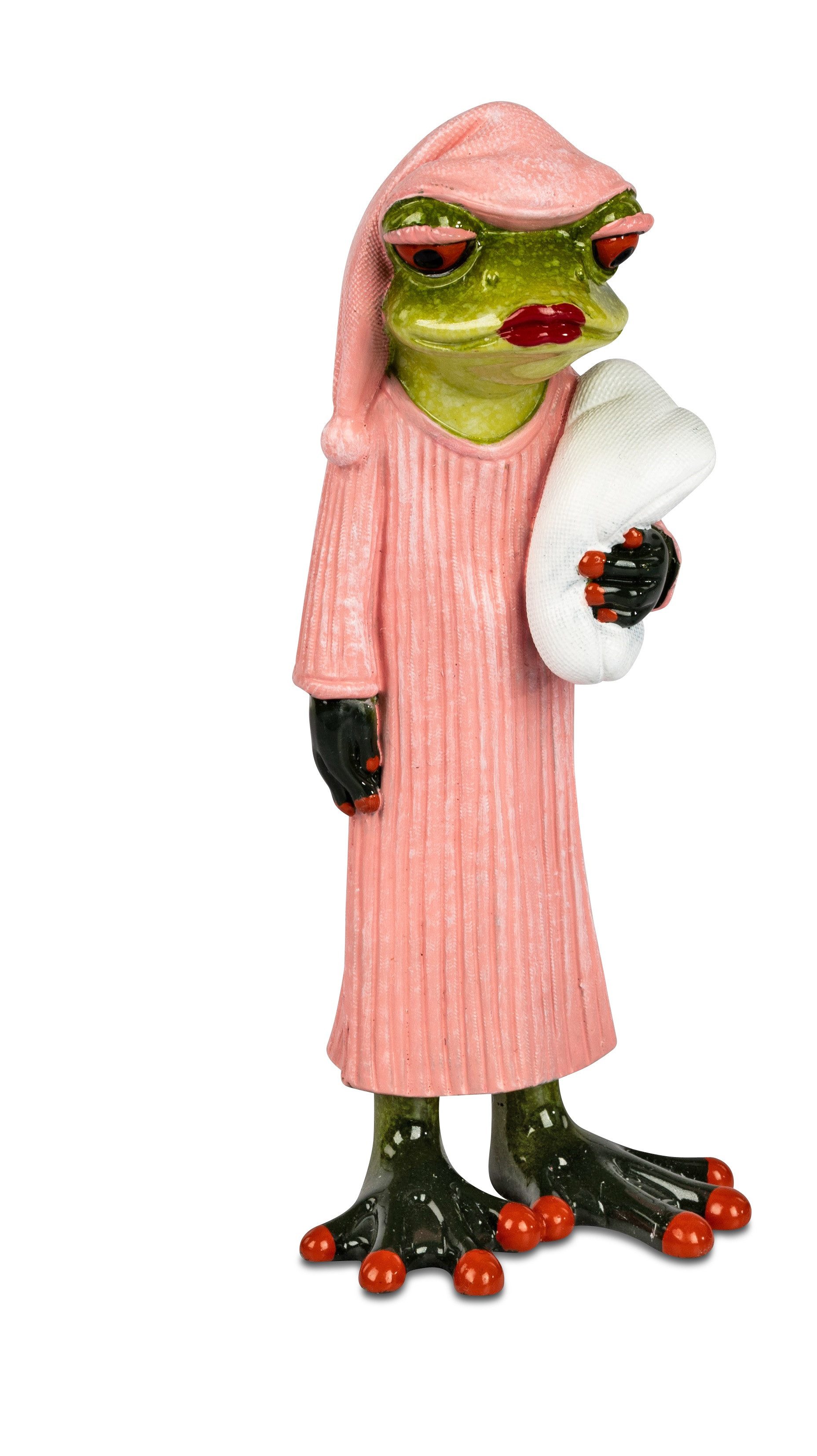 formano Dekofigur Frosch Schlafmütze Frau, Mann oder als Duo Froschhause ca günstig online kaufen