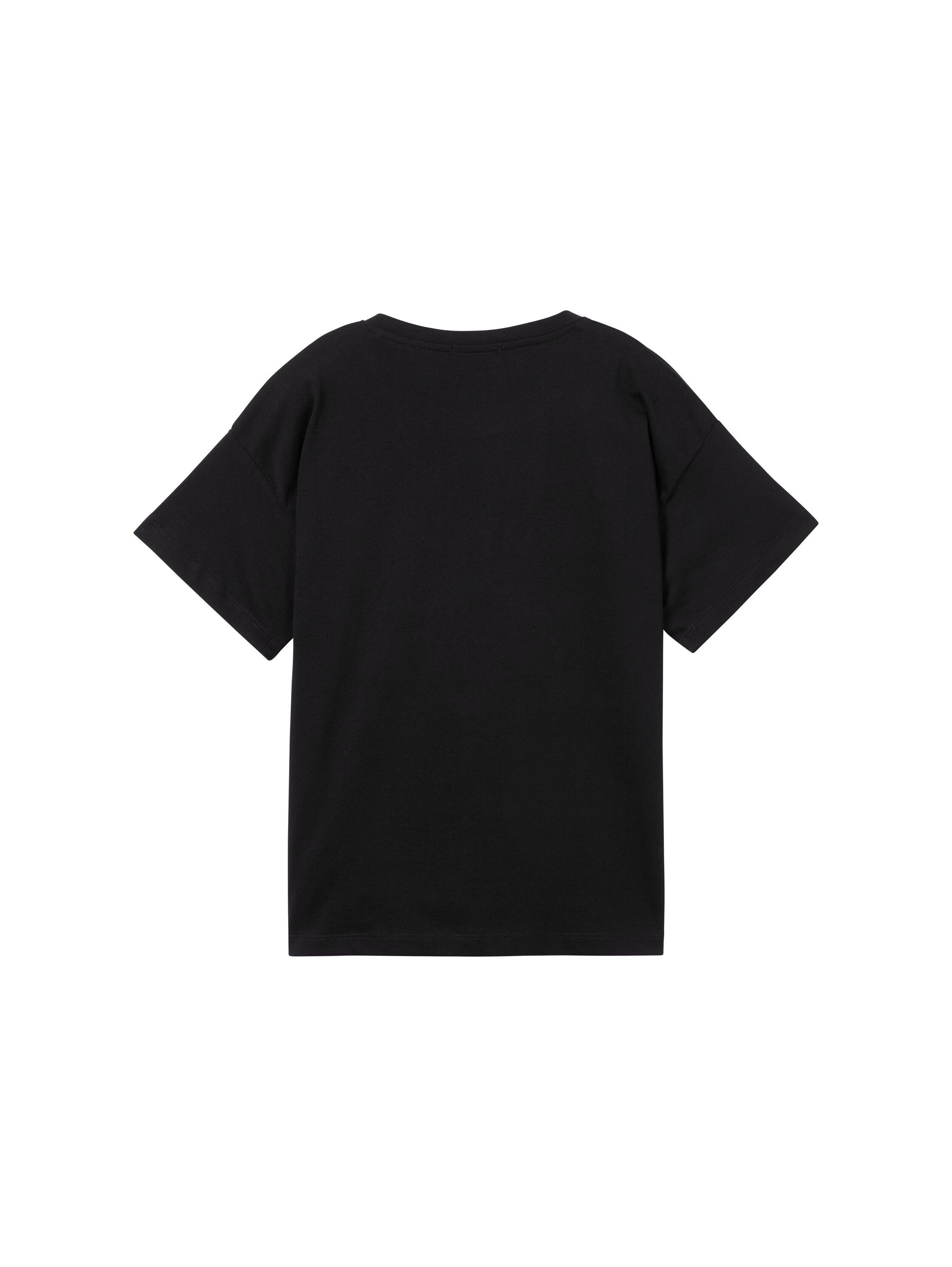 TOM TAILOR T-Shirt mit Markenlabel günstig online kaufen