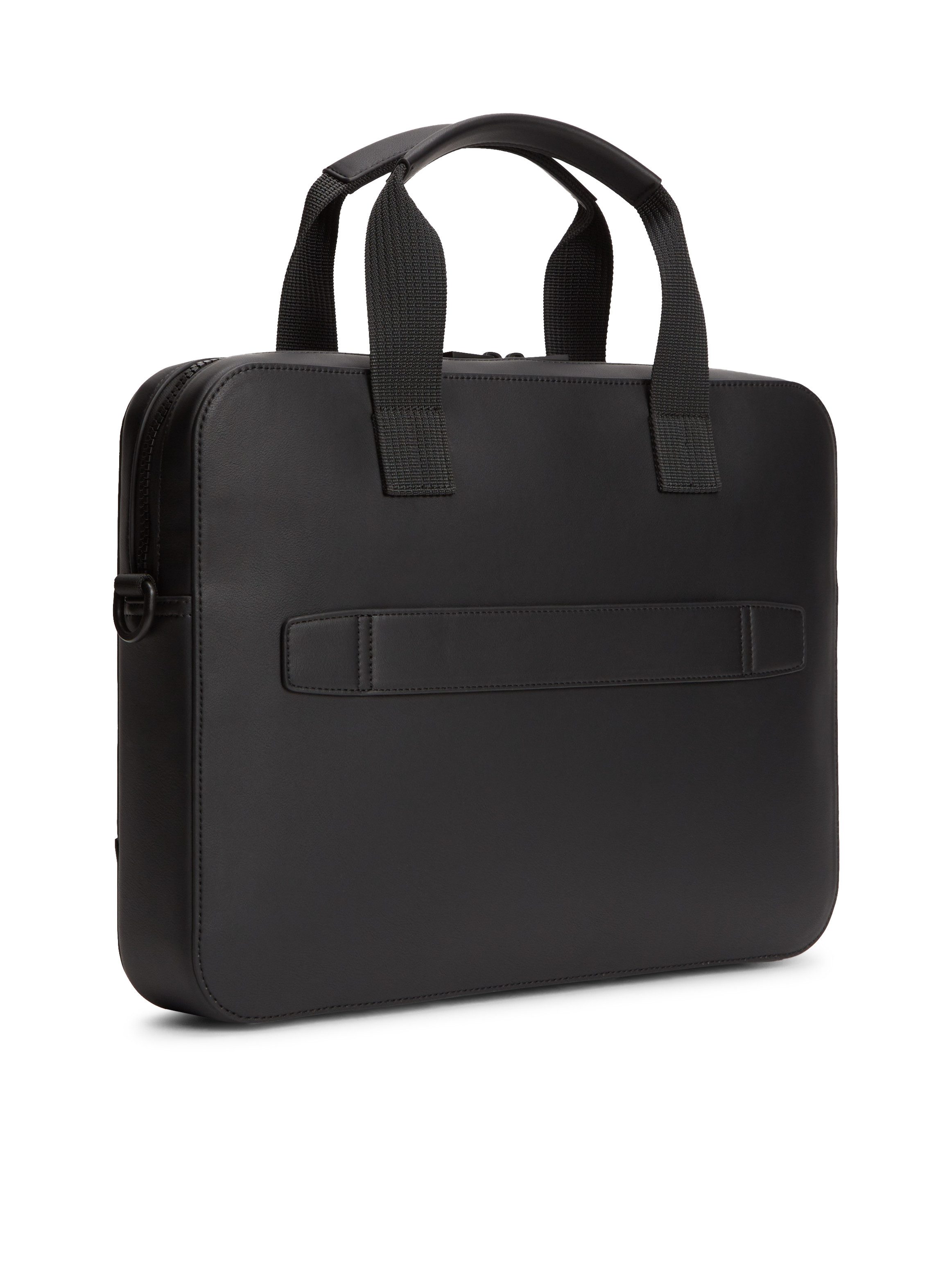 Tommy Hilfiger Laptoptasche TH FOUNDATION COMPUTER BAG, Uniex Geschäftstasche, Businesstasche mit Logoschriftzug